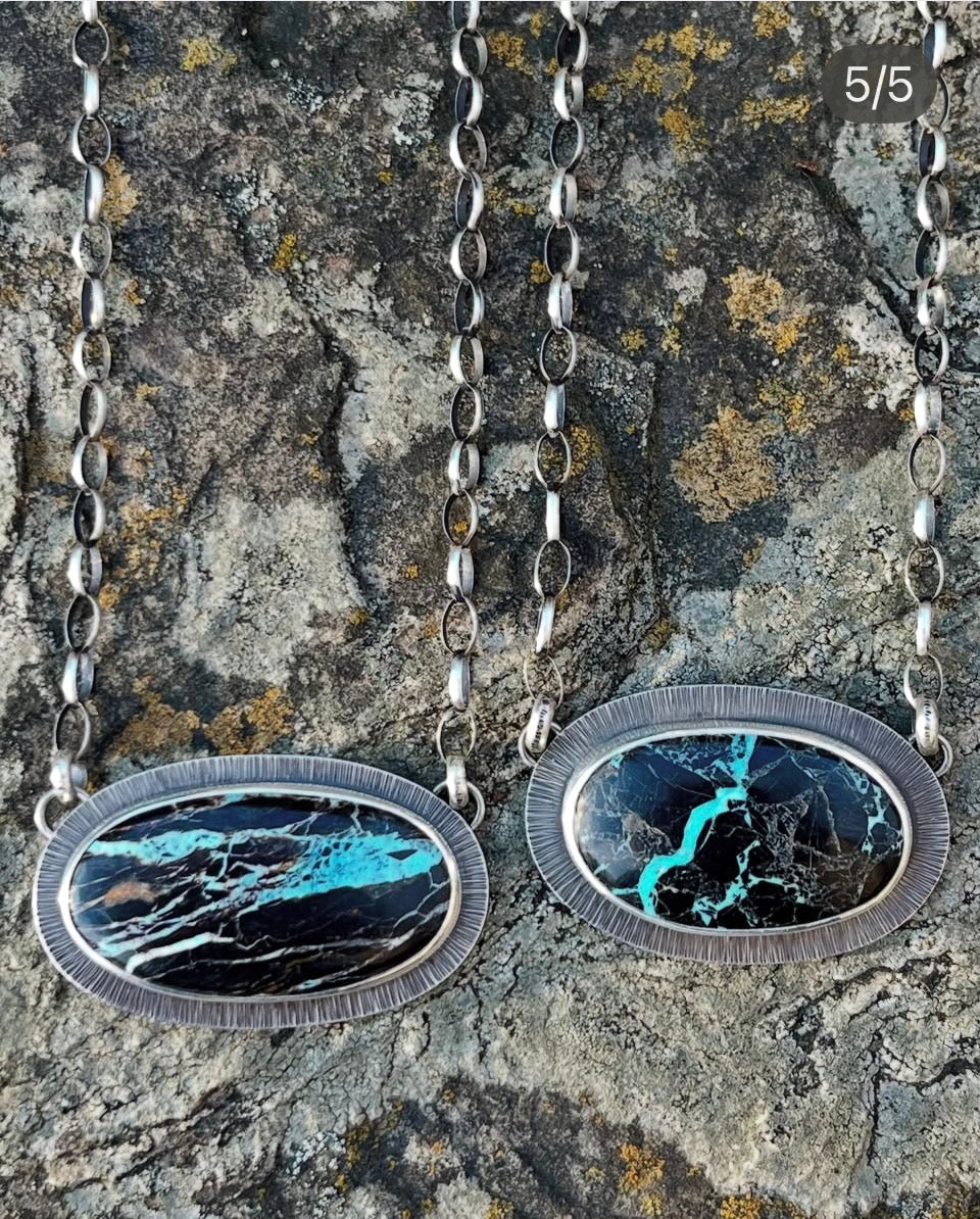 Mantis Turquoise Necklace