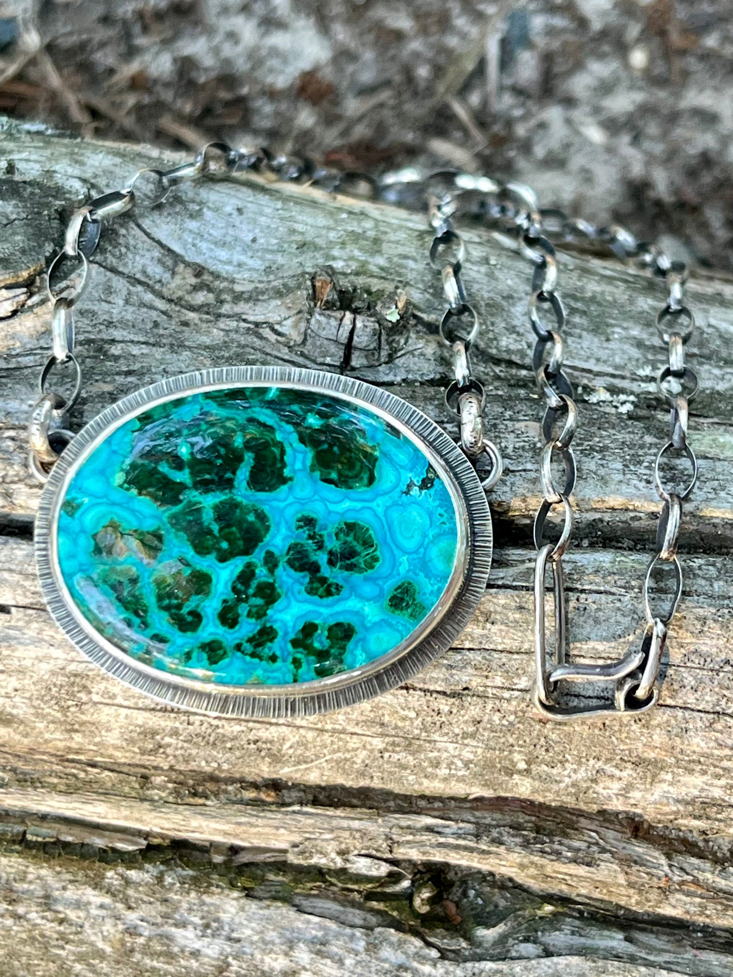 Chrysocolla & Malachite Necklace
