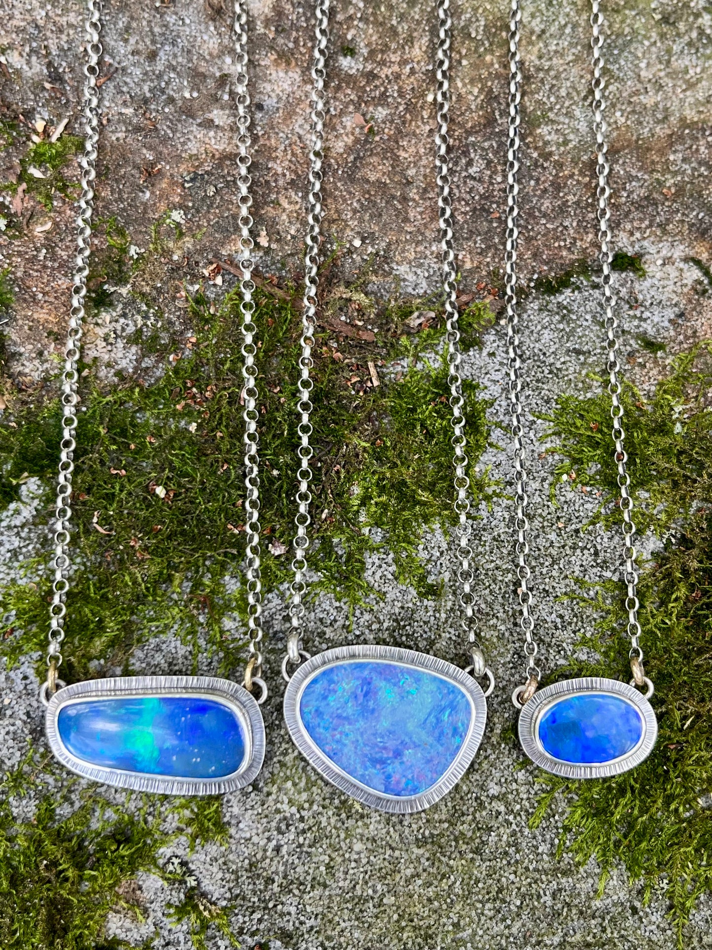 Australian Boulder Opal Necklace
