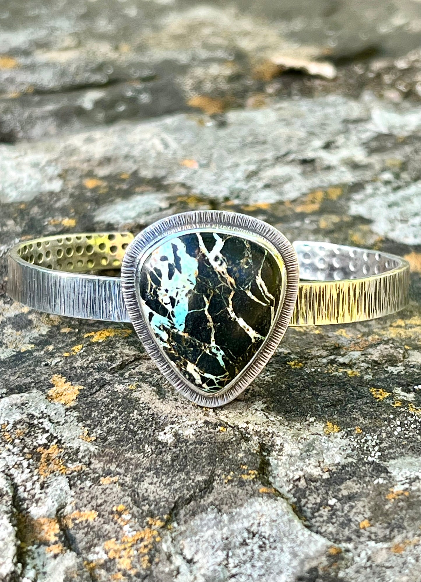 Blackjack Turquoise Cuff