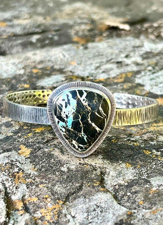 Blackjack Turquoise Cuff