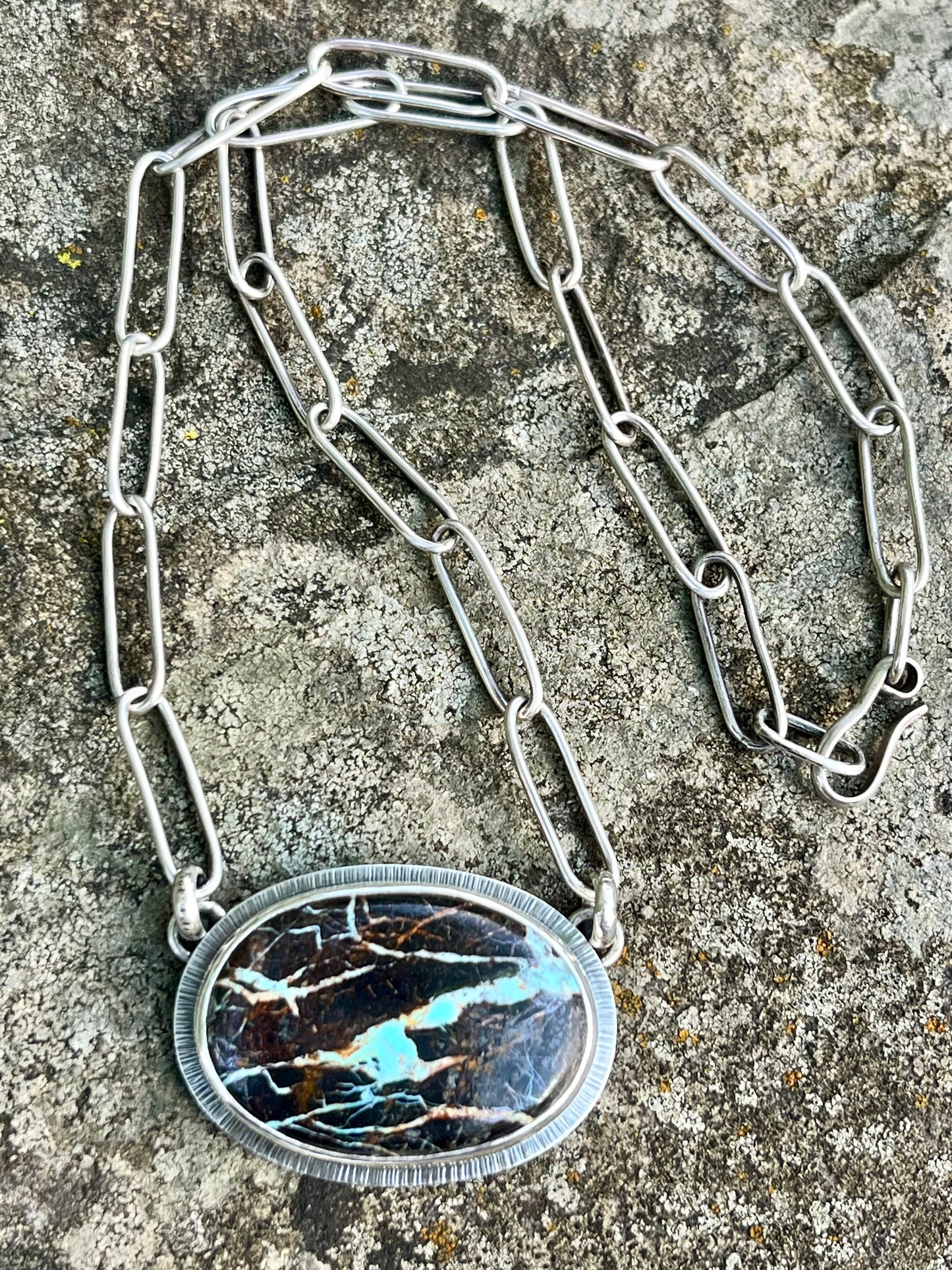 Blackjack Turquoise Necklace