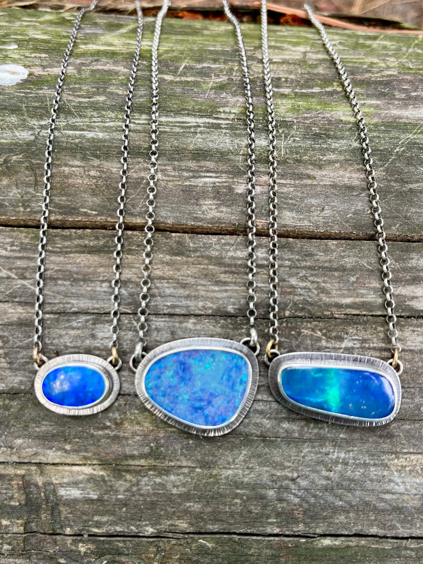 Australian Boulder Opal Necklace