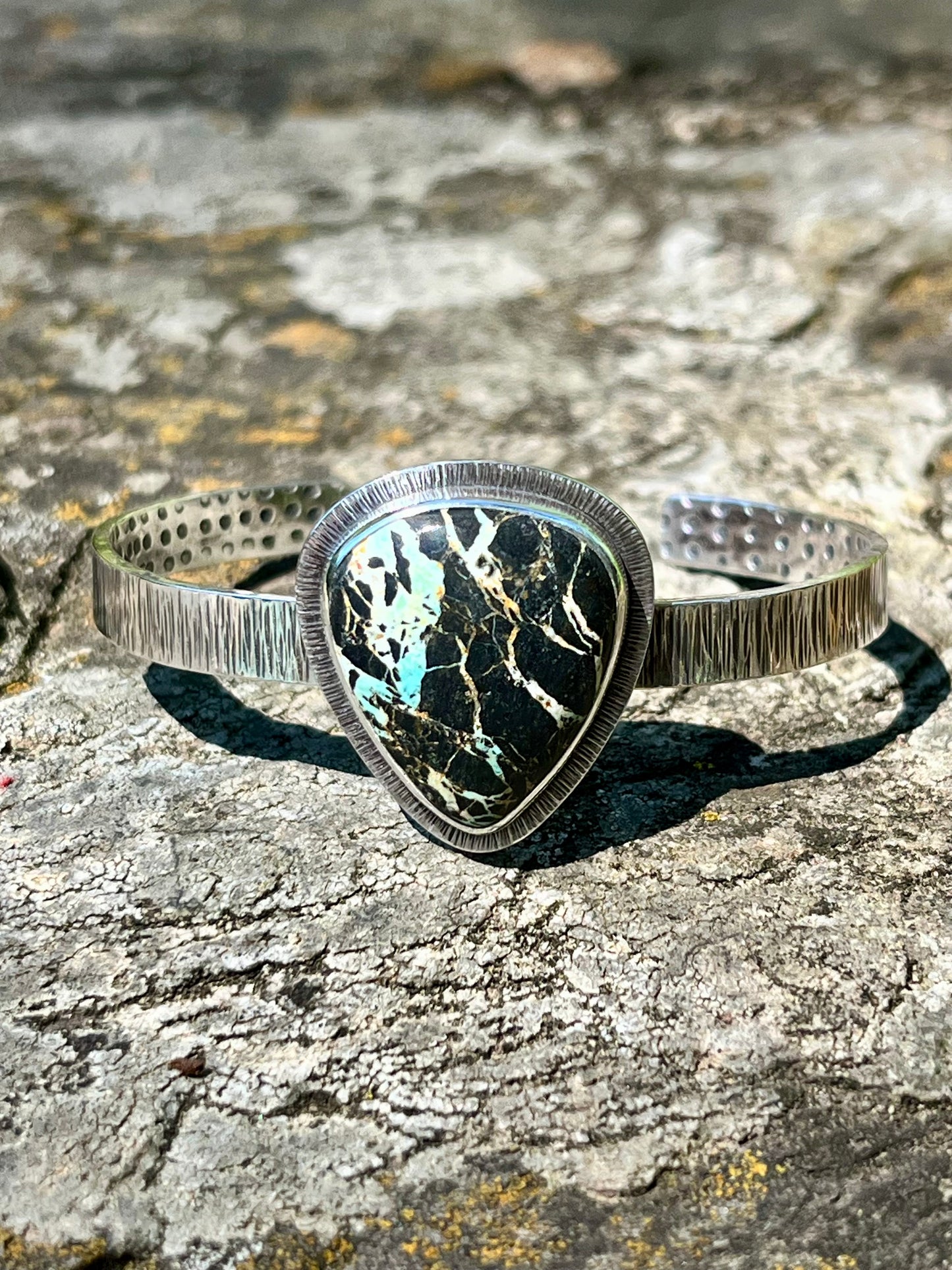 Blackjack Turquoise Cuff