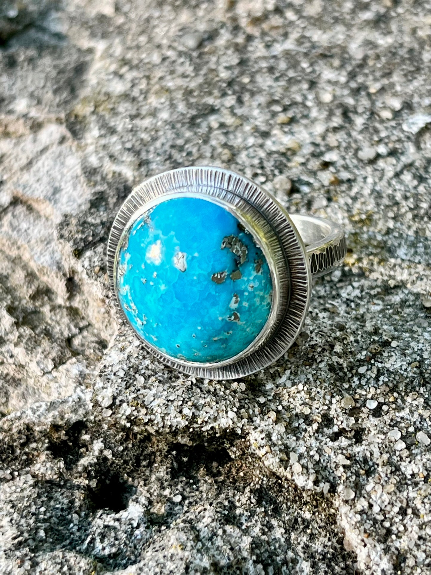 Persian Turquoise Round Ring