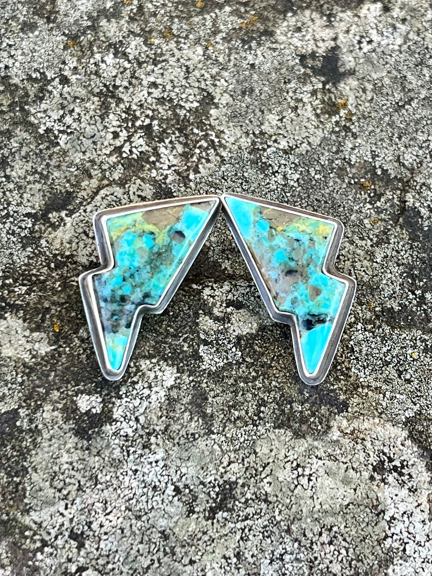 Turquoise Bolt Earrings