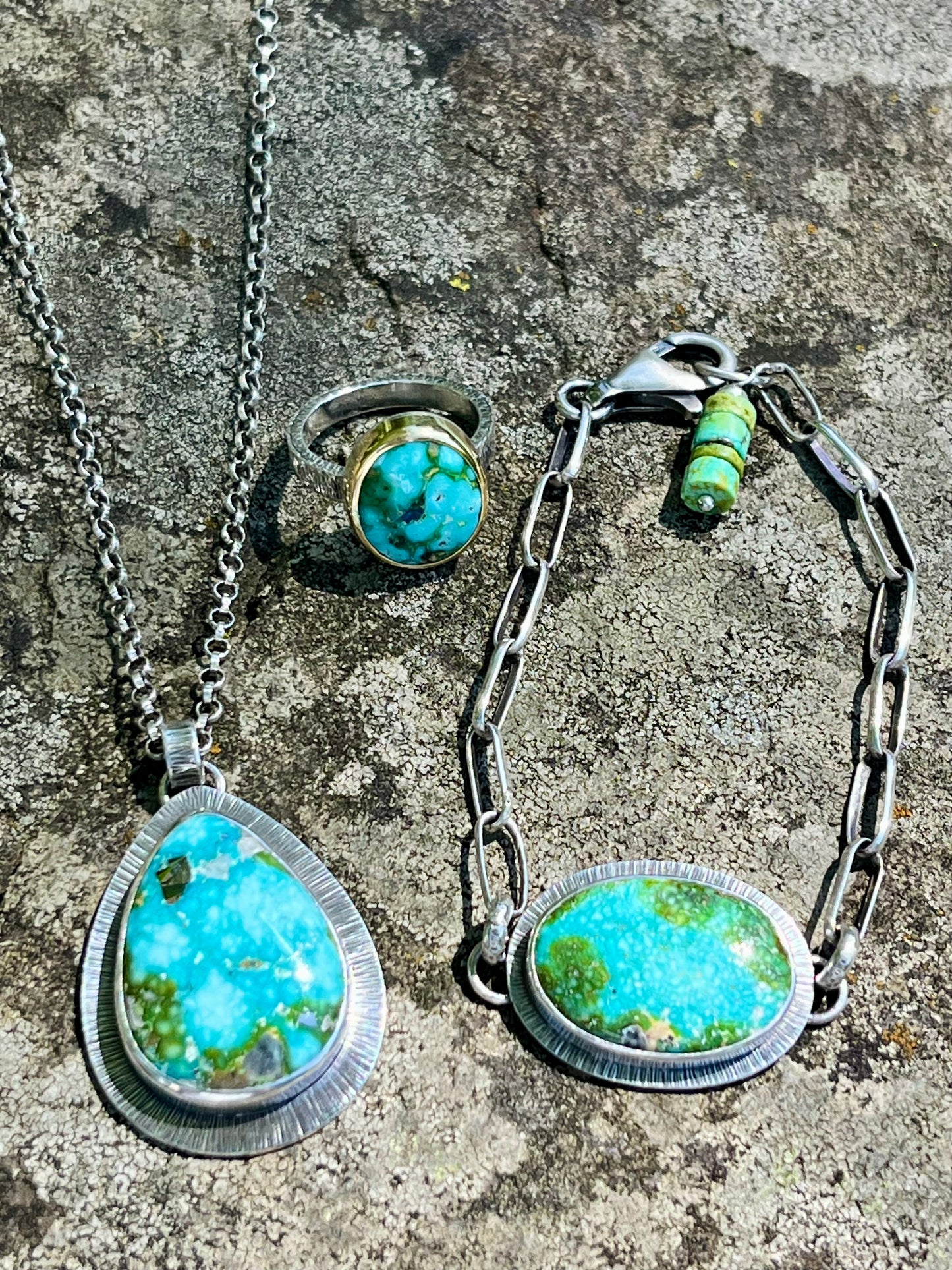 Sonoran Gold Turquoise Bracelet