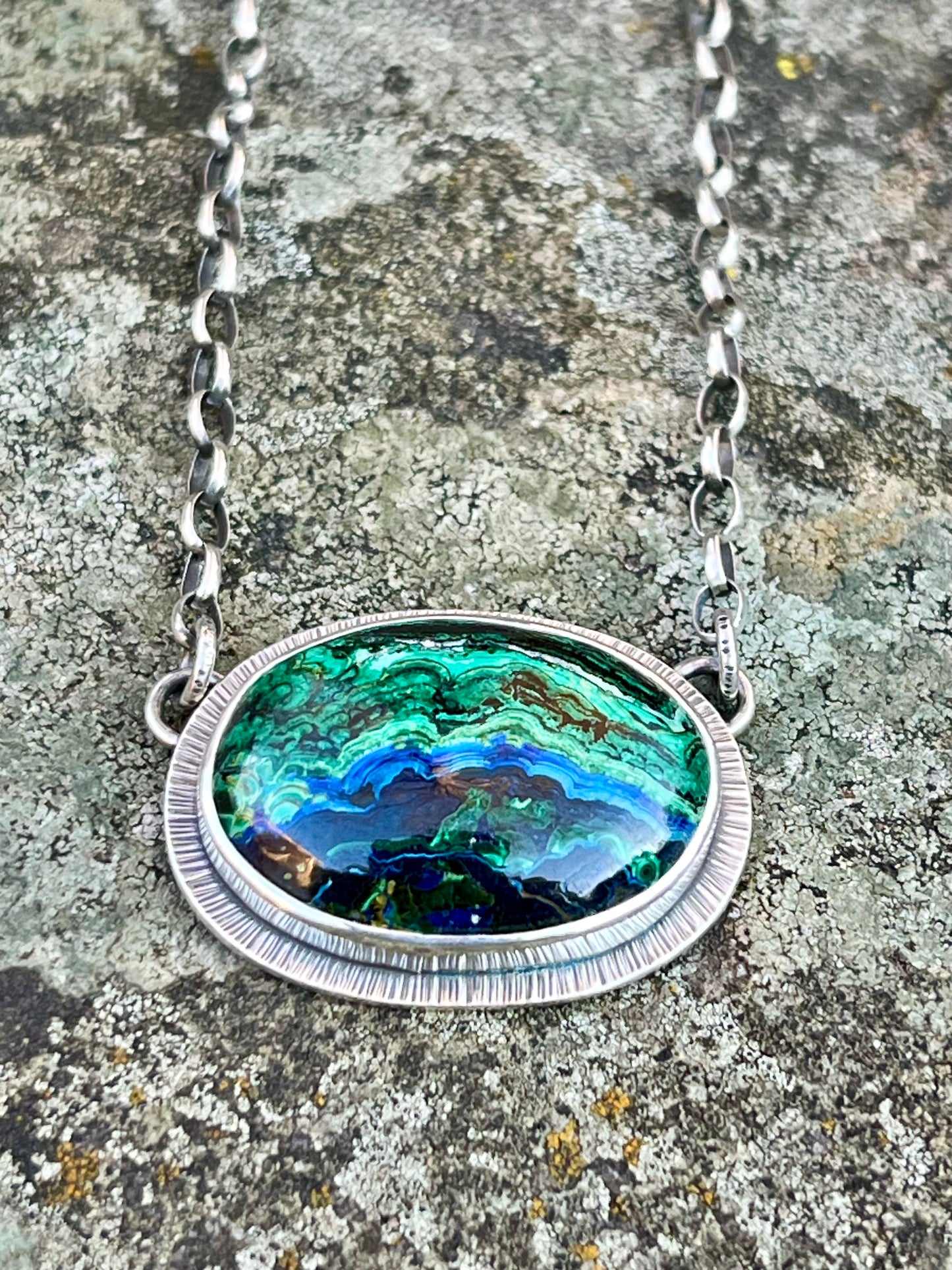 Azurite & Malachite Necklace