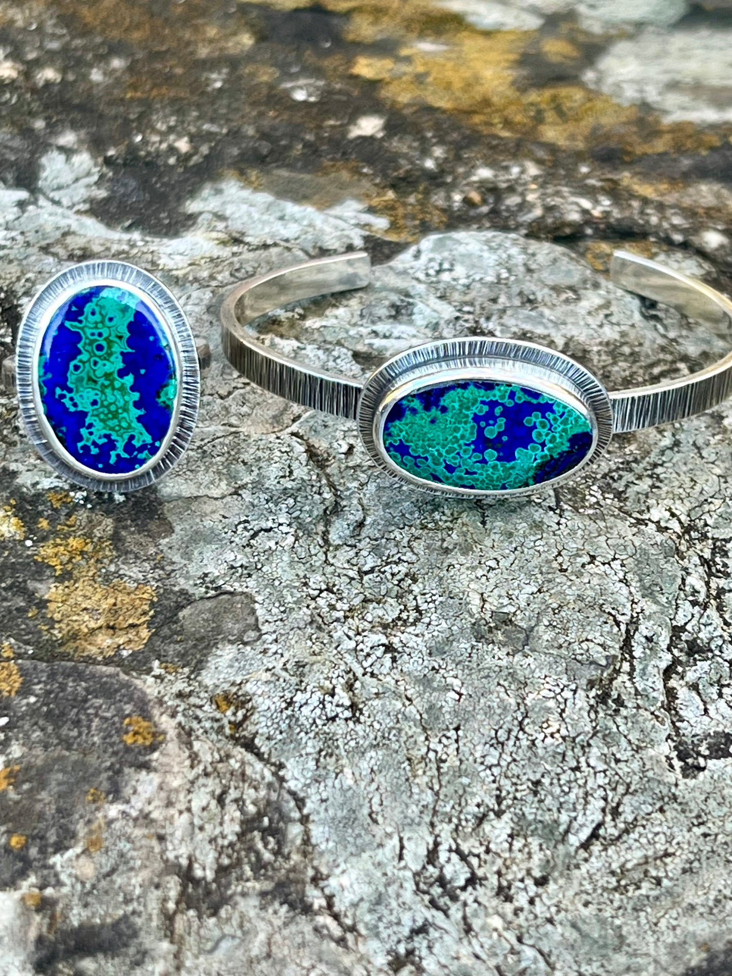 Malachite & Azurite Cuff