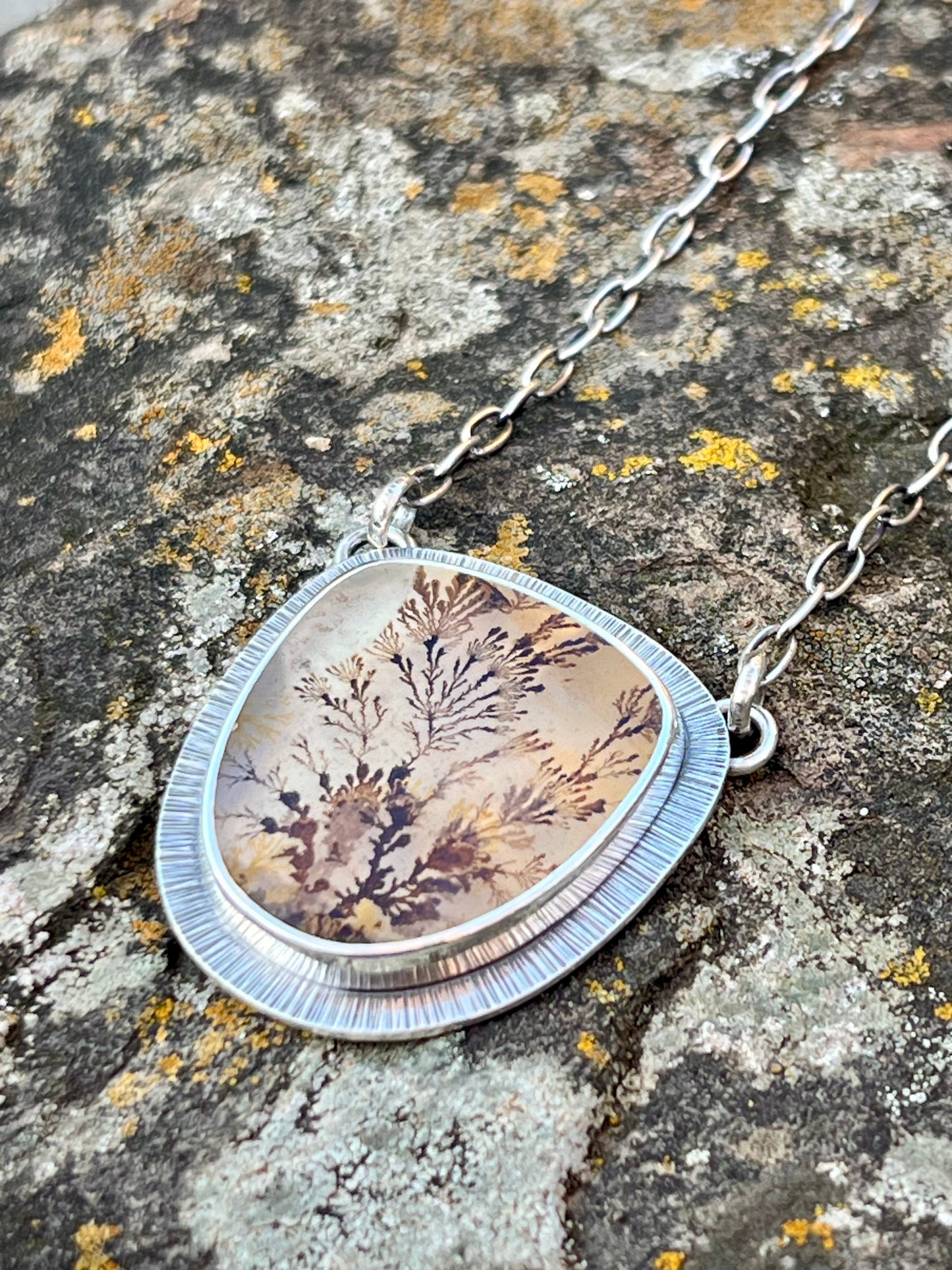 Dendritic Agate Necklace