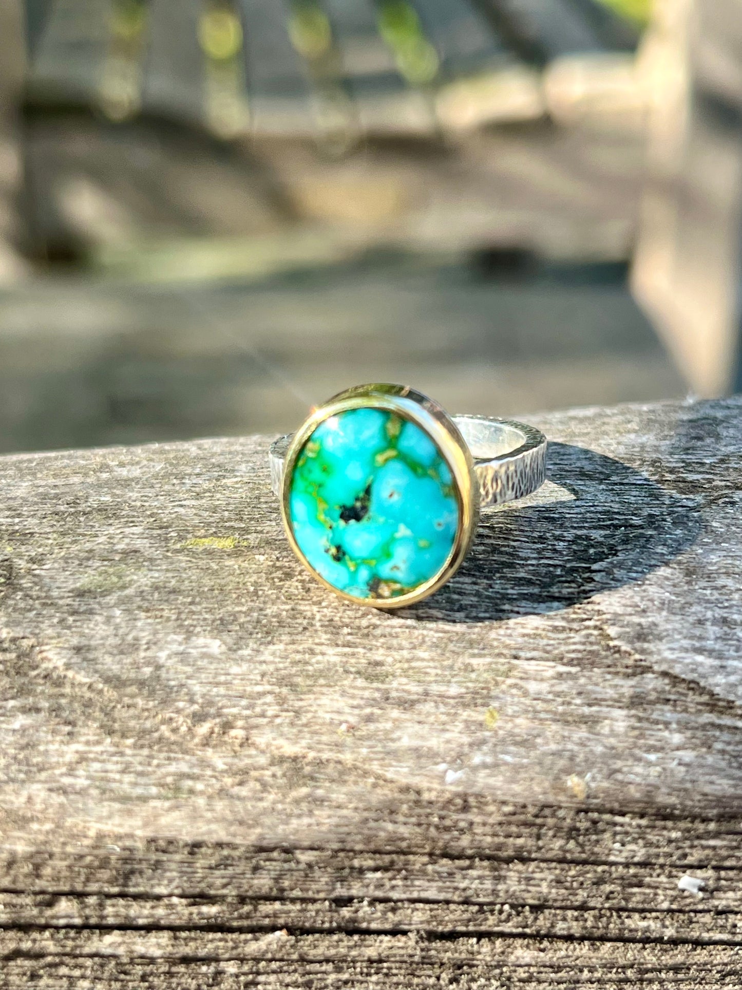 Sonoran Gold Turquoise Ring