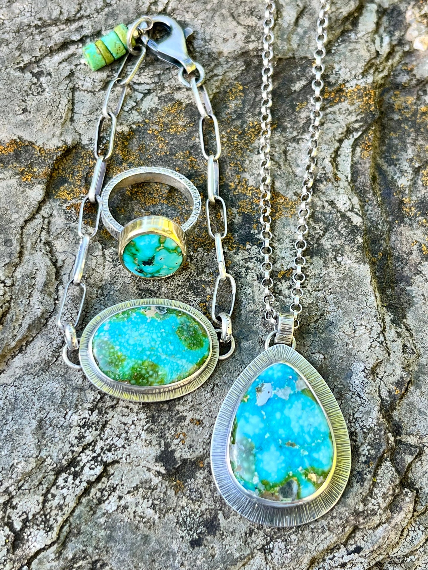 Sonoran Gold Turquoise Bracelet