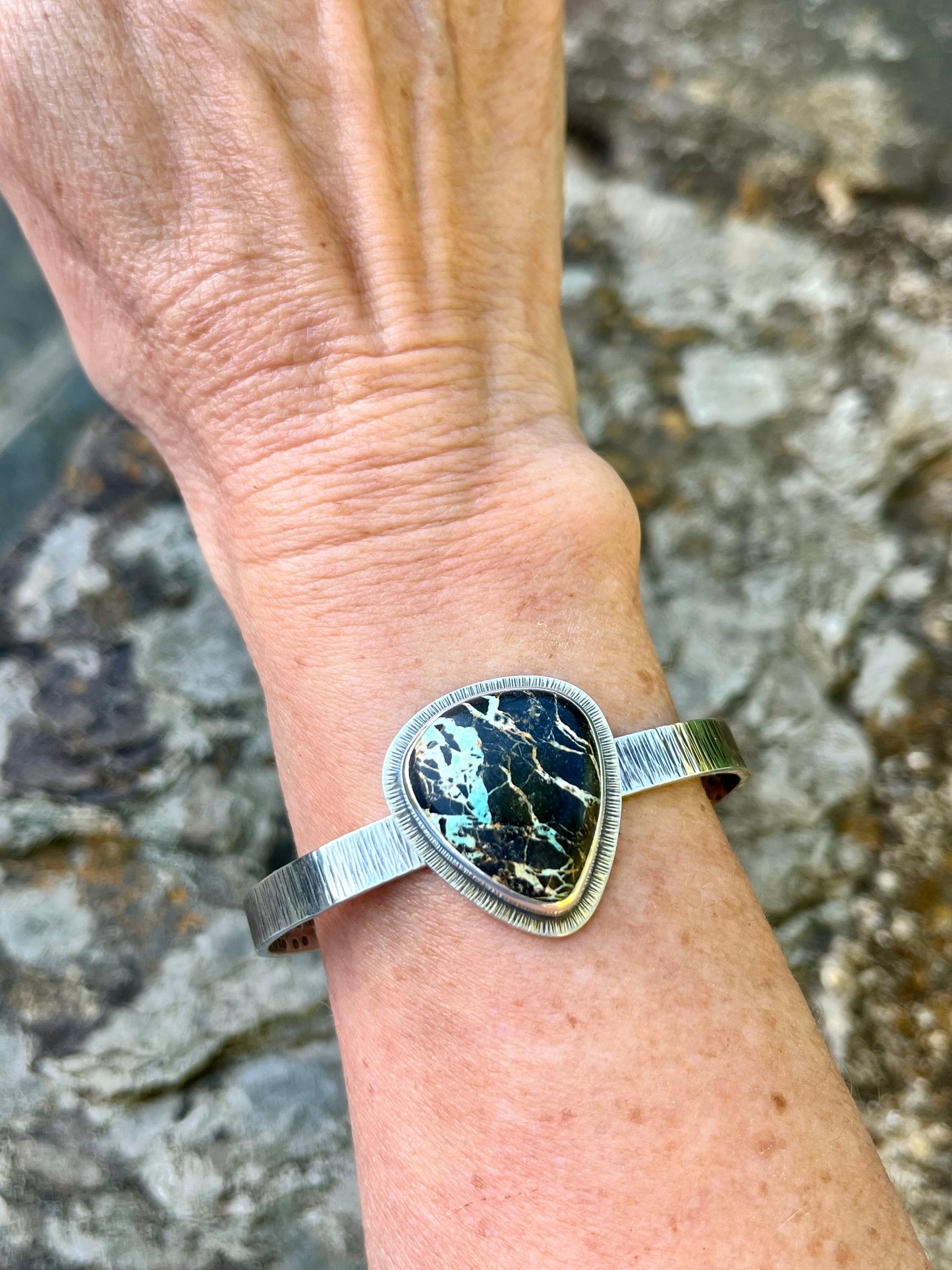 Blackjack Turquoise Cuff