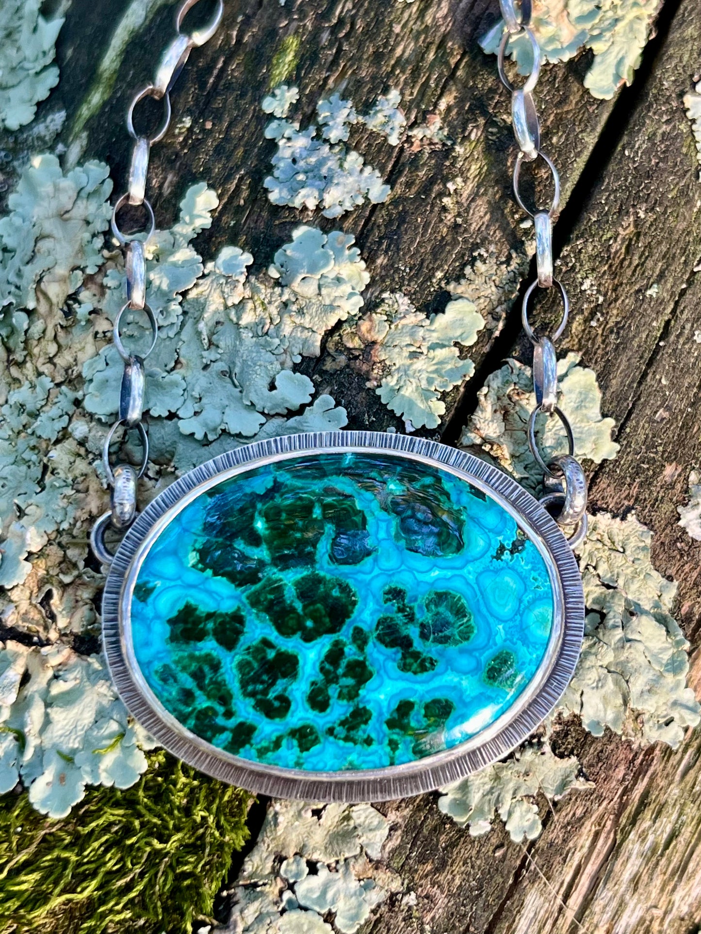 Chrysocolla & Malachite Necklace