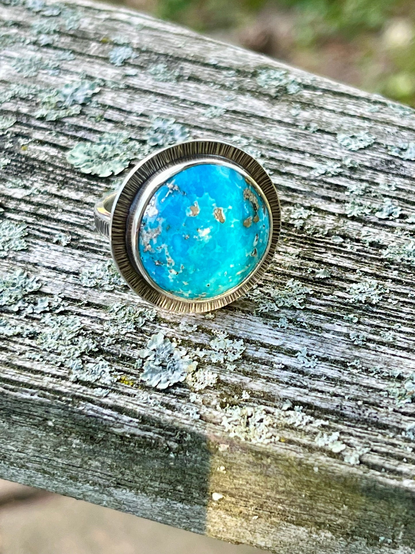 Persian Turquoise Round Ring