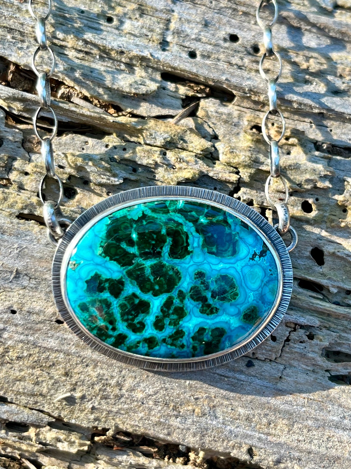 Chrysocolla & Malachite Necklace