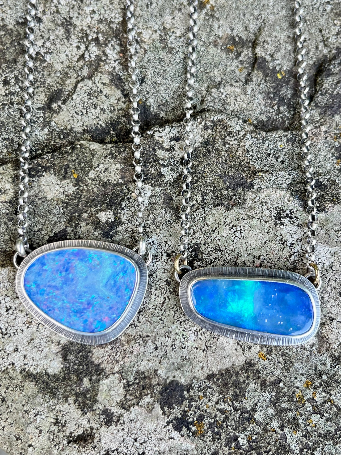 Australian Boulder Opal Necklace