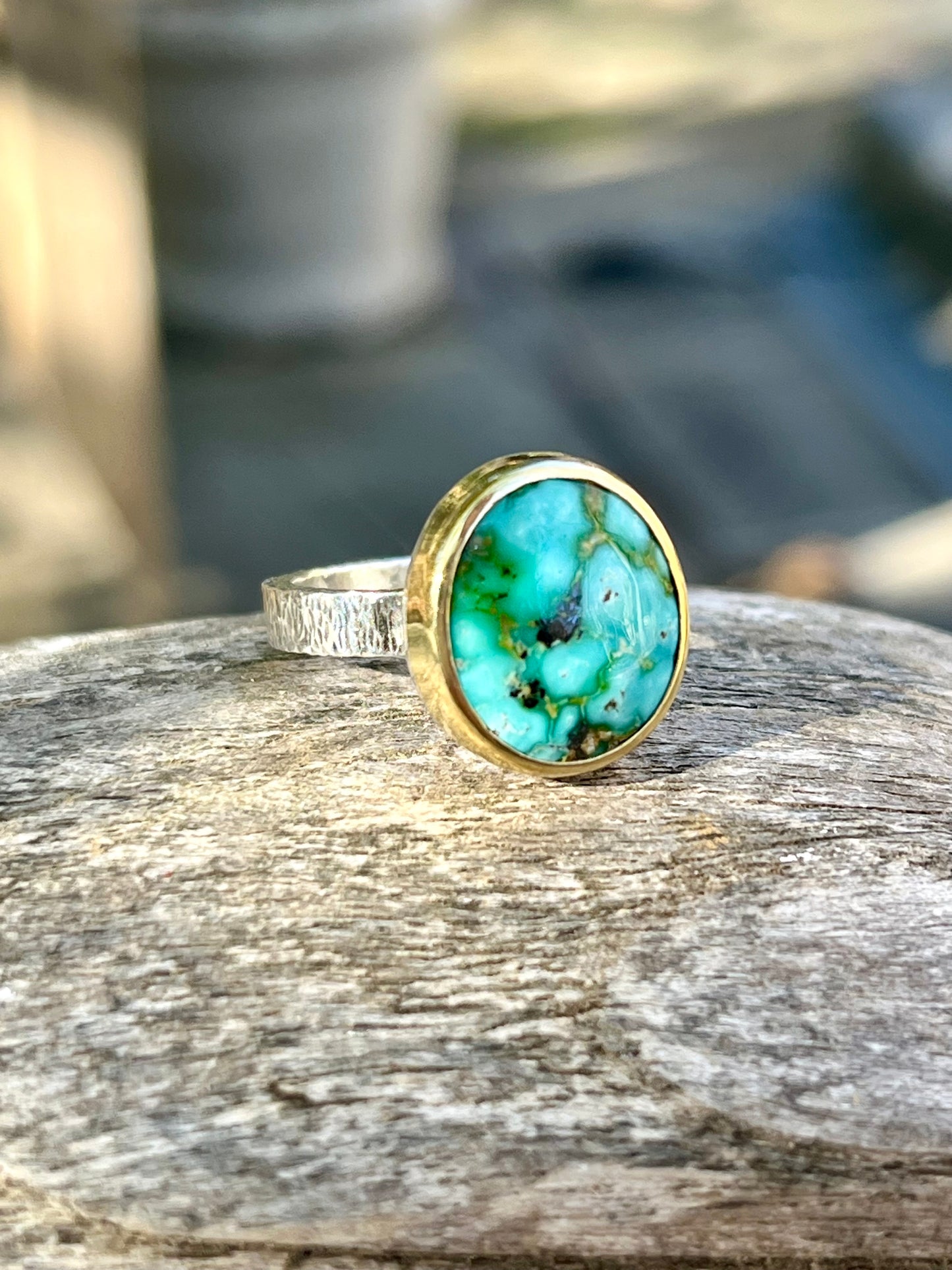 Sonoran Gold Turquoise Ring