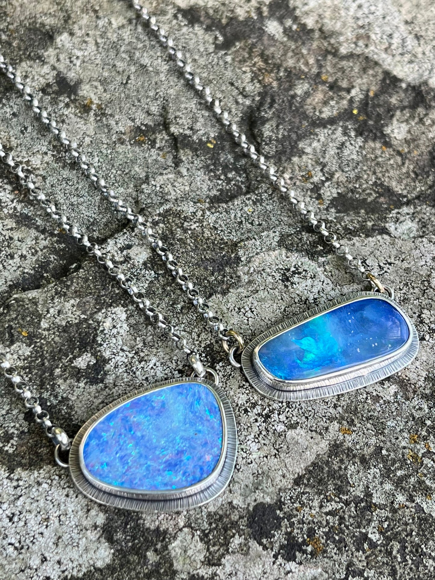 Australian Boulder Opal Necklace