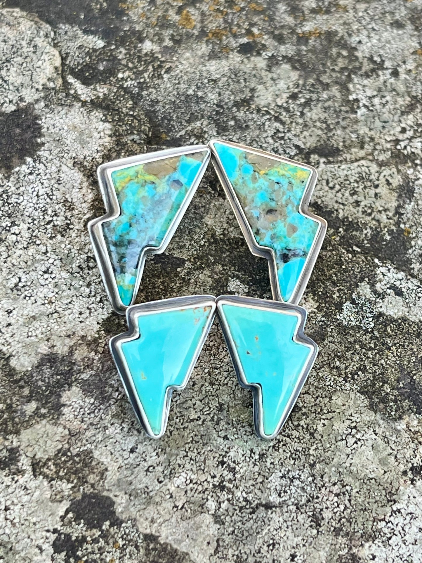 Turquoise Bolt Earrings