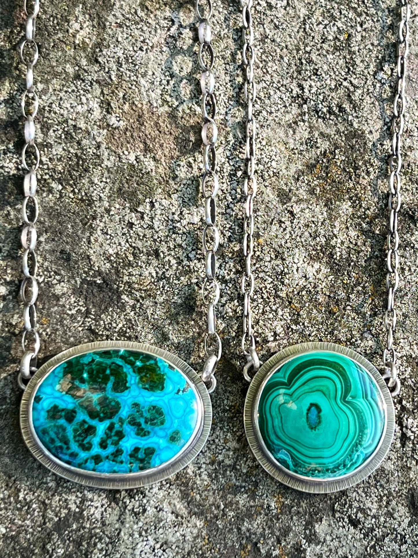 Chrysocolla & Malachite Necklace