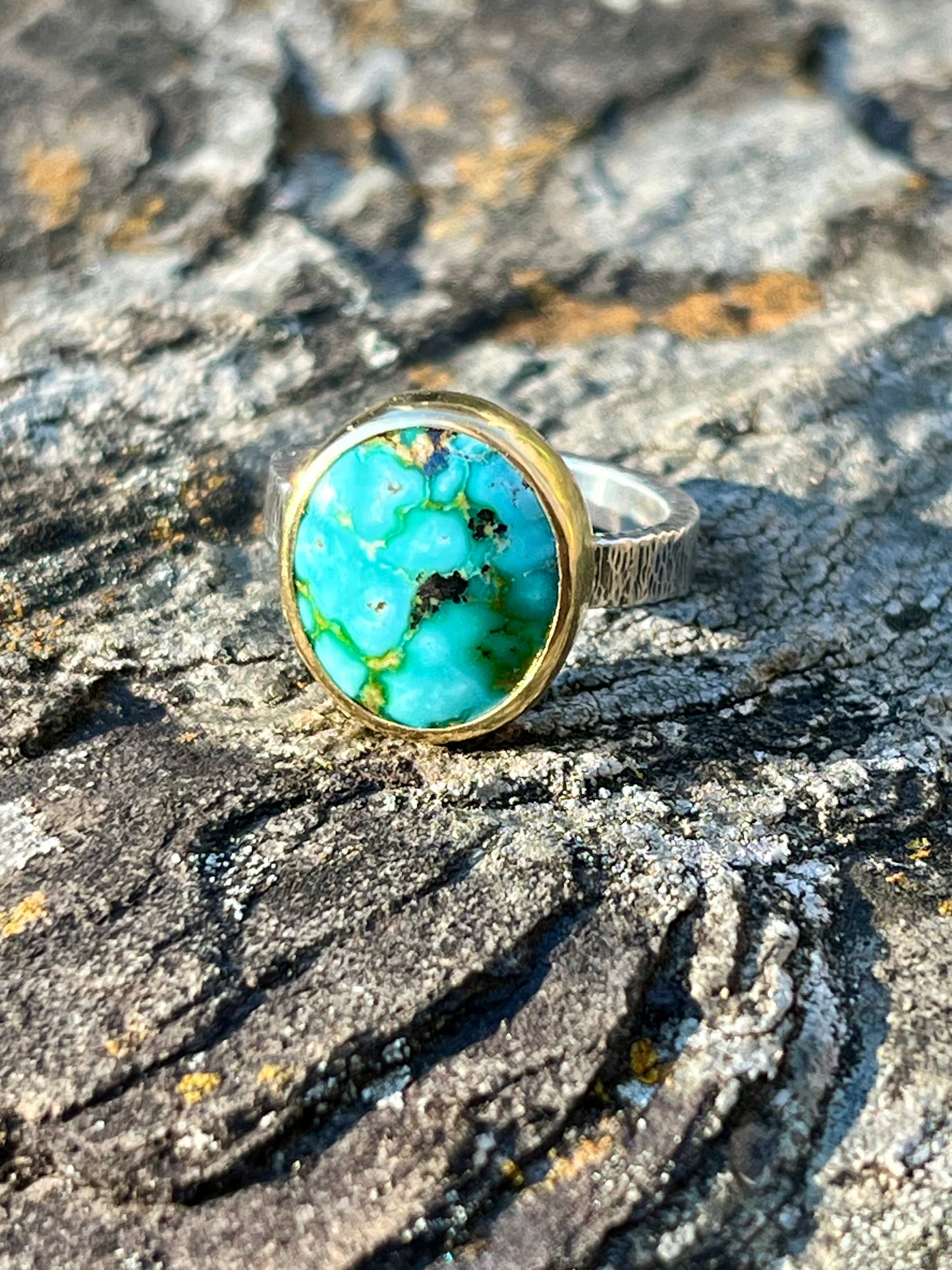 Sonoran Gold Turquoise Ring