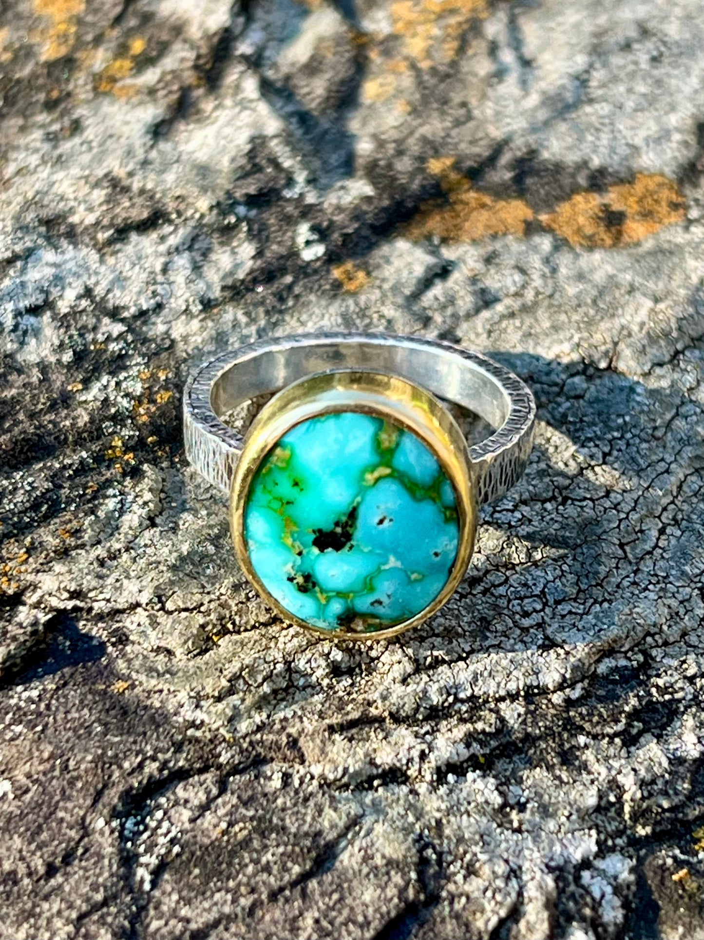 Sonoran Gold Turquoise Ring