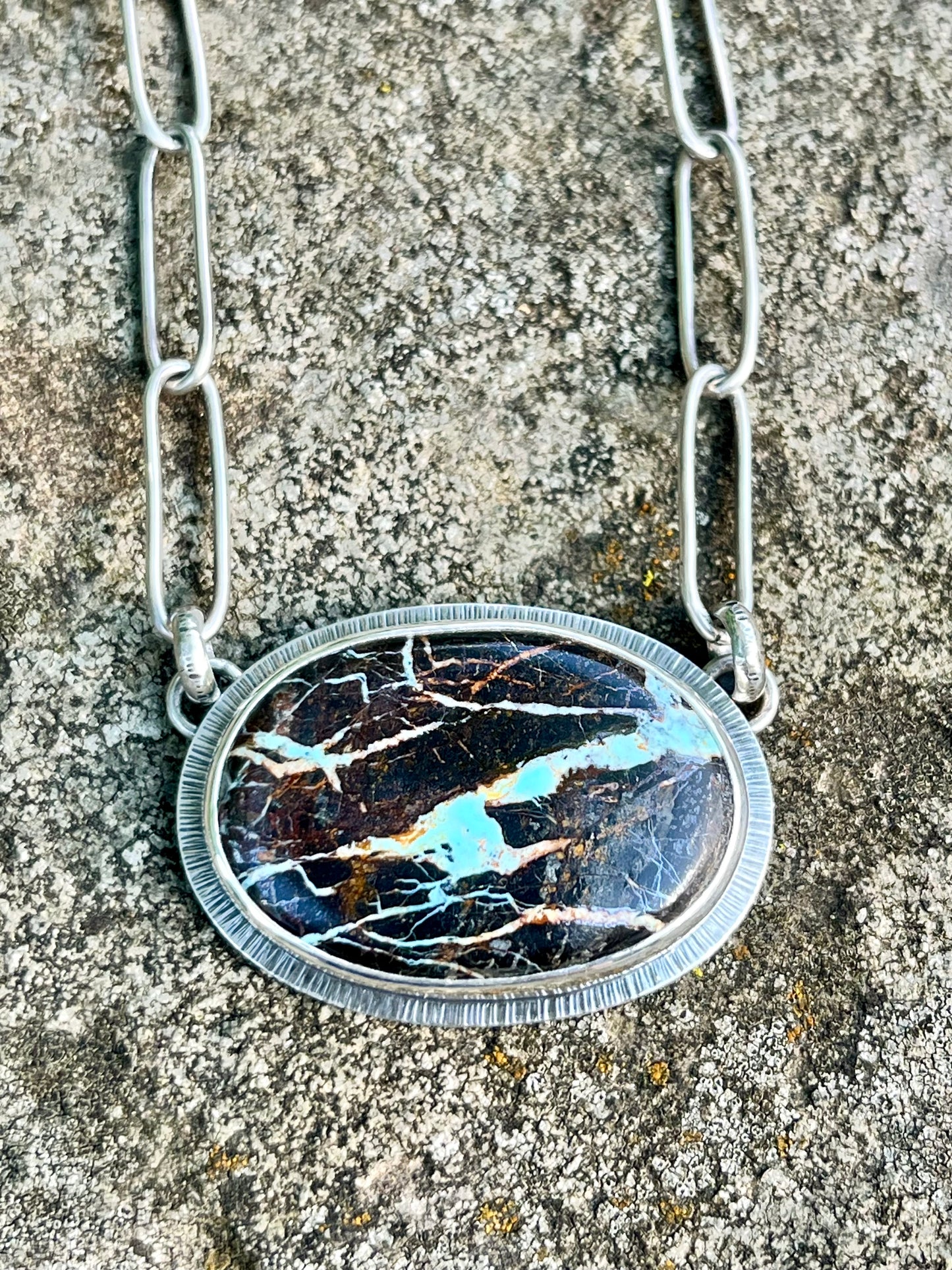 Blackjack Turquoise Necklace