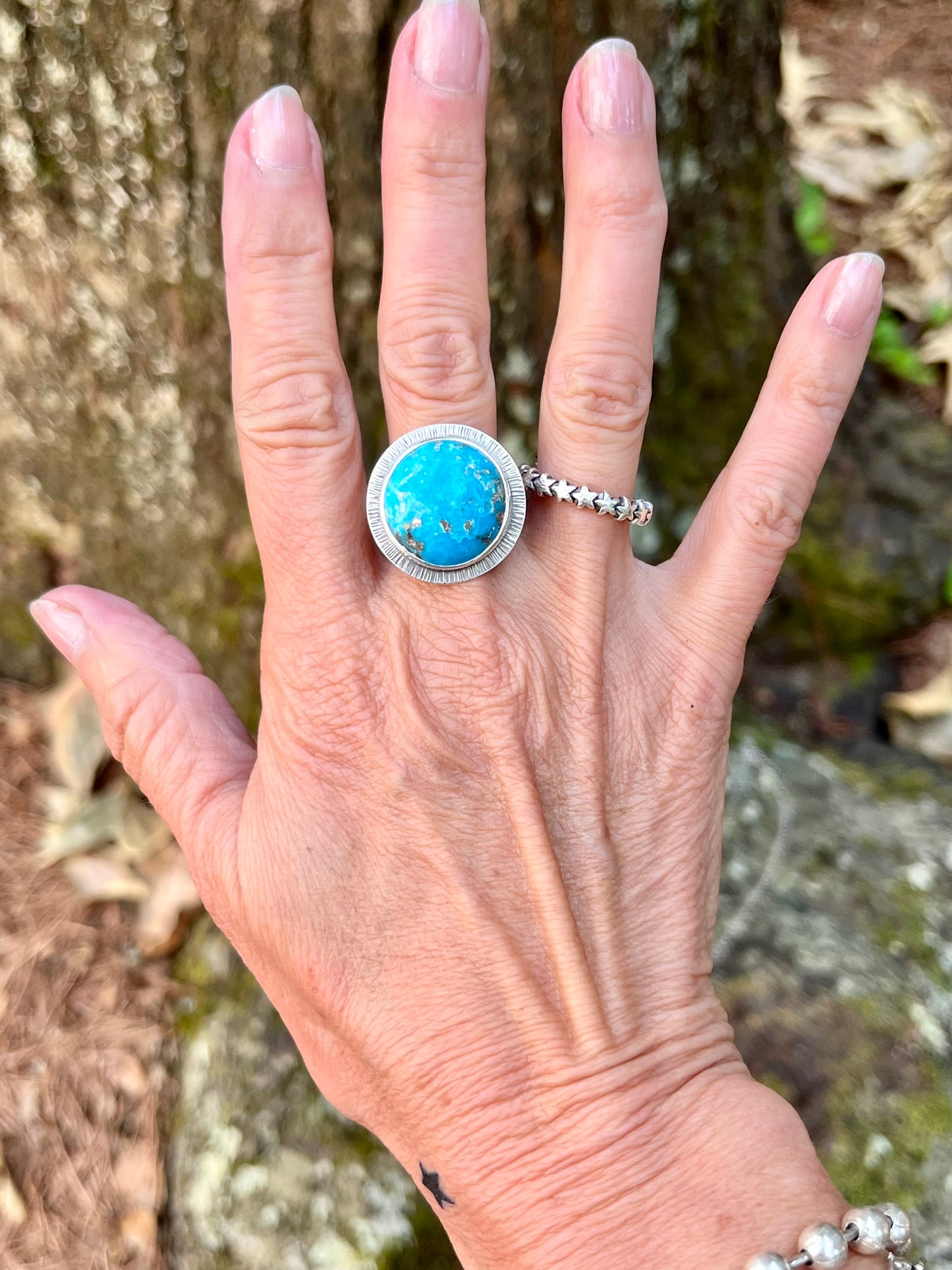 Persian Turquoise Round Ring