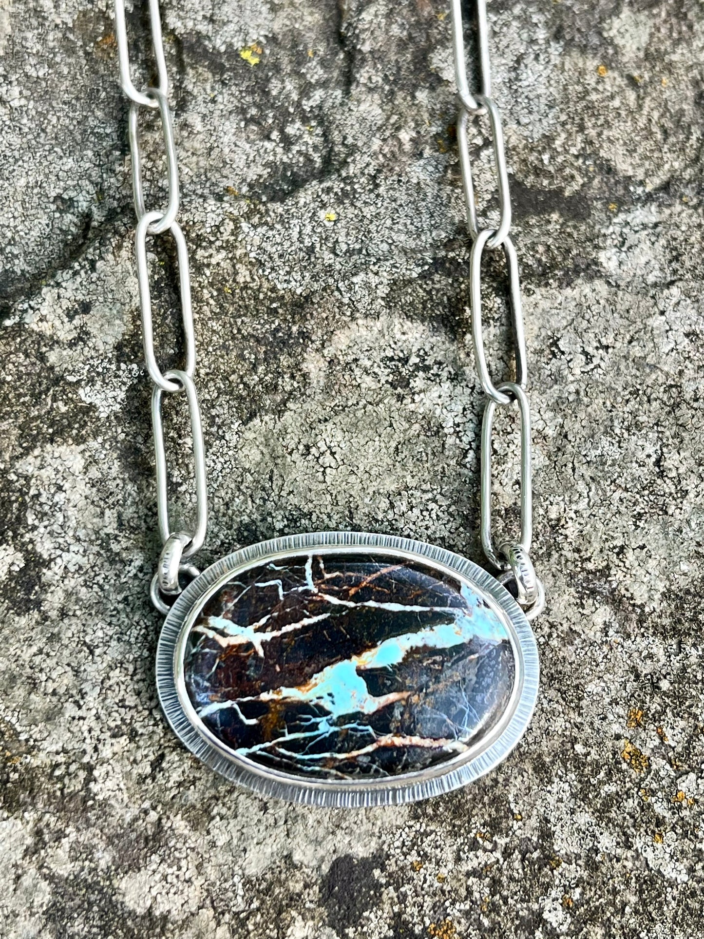 Blackjack Turquoise Necklace
