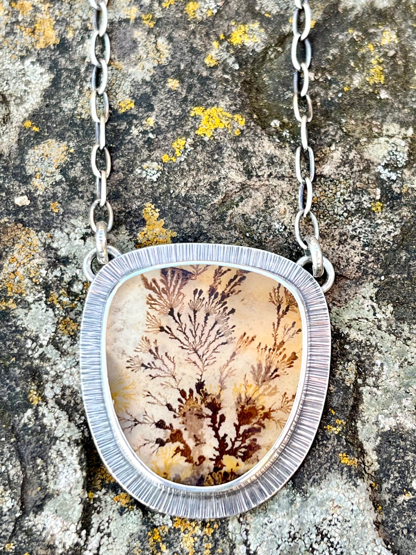 Dendritic Agate Necklace