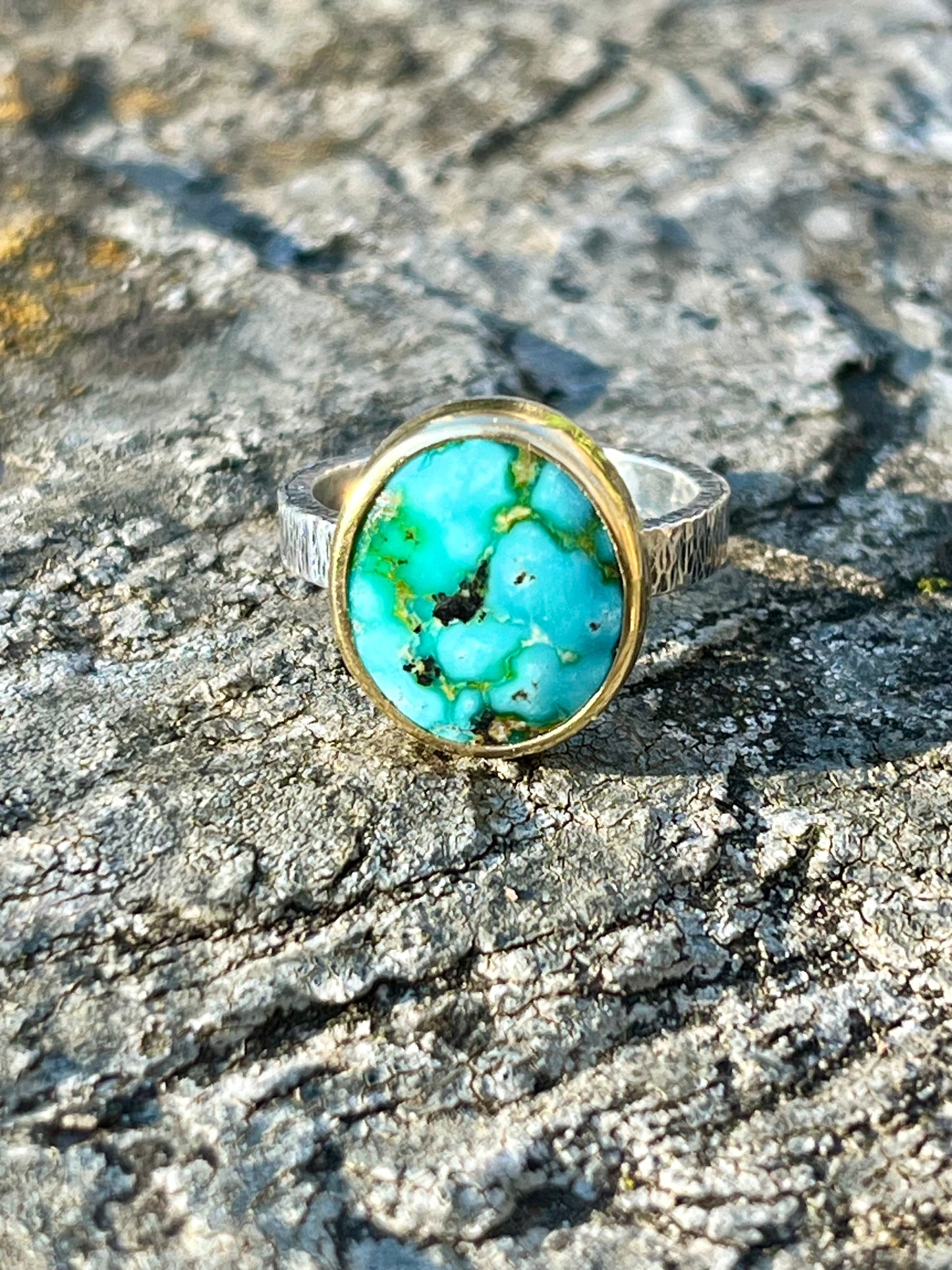 Sonoran Gold Turquoise Ring