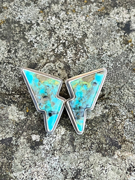 Turquoise Bolt Earrings