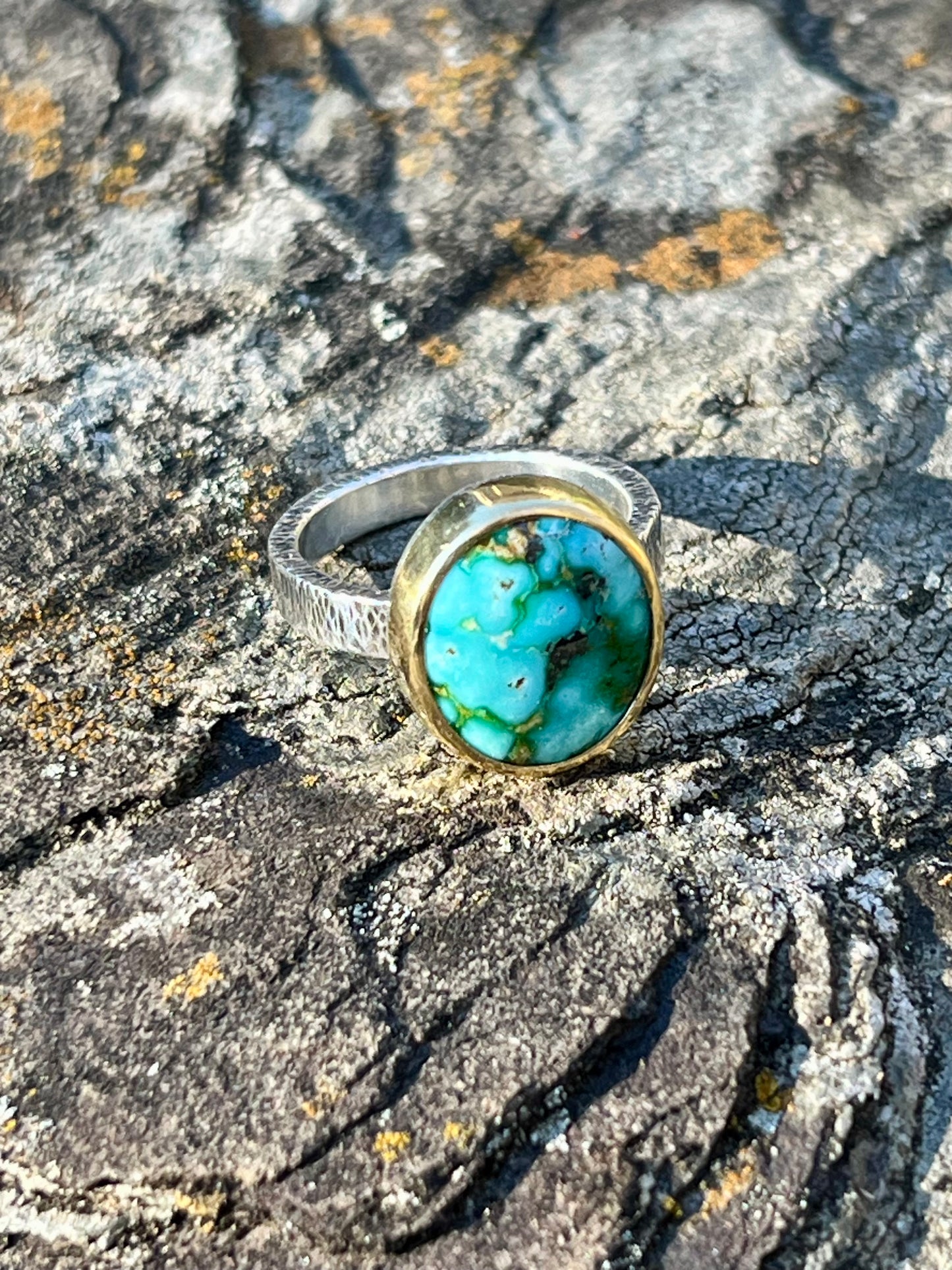 Sonoran Gold Turquoise Ring