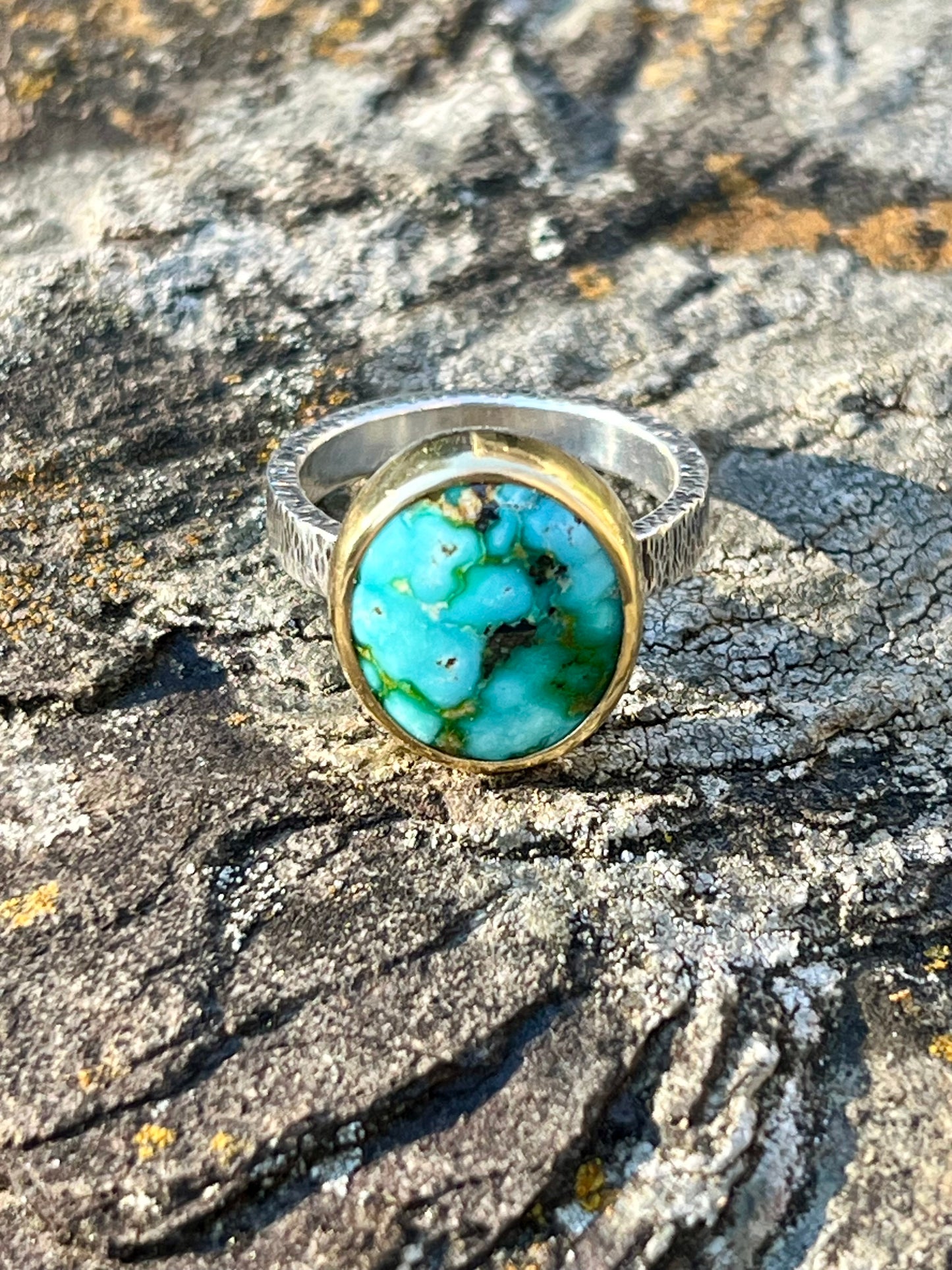 Sonoran Gold Turquoise Ring