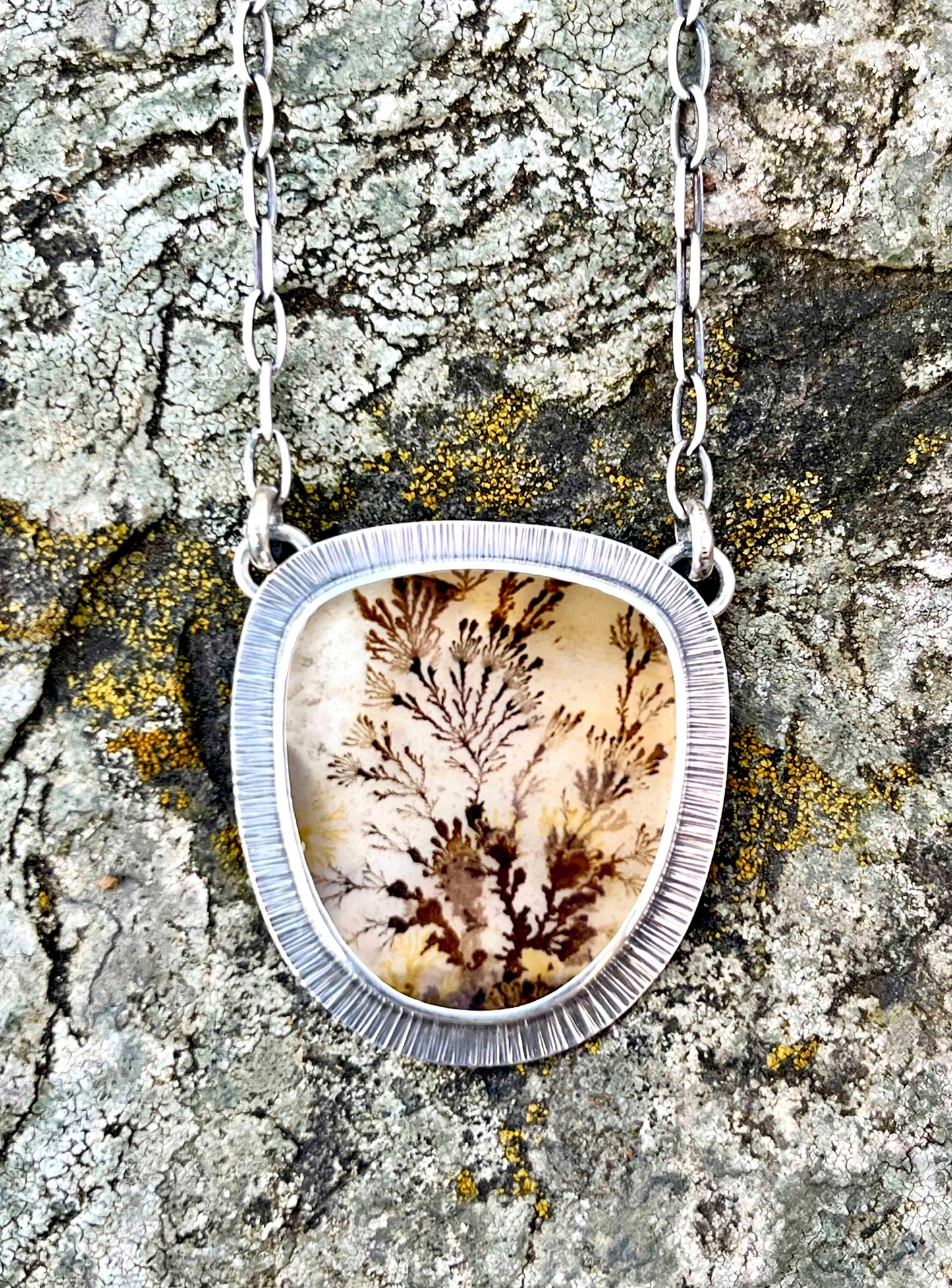Dendritic Agate Necklace