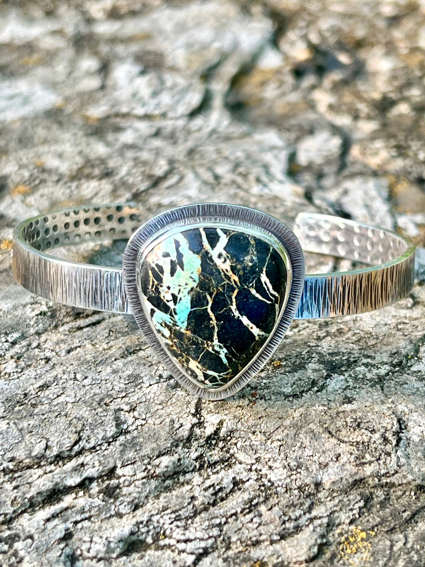 Blackjack Turquoise Cuff