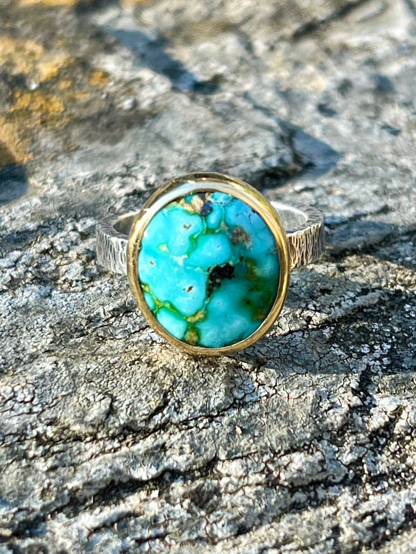Sonoran Gold Turquoise Ring