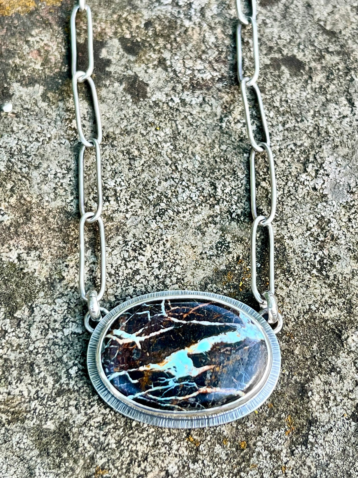 Blackjack Turquoise Necklace