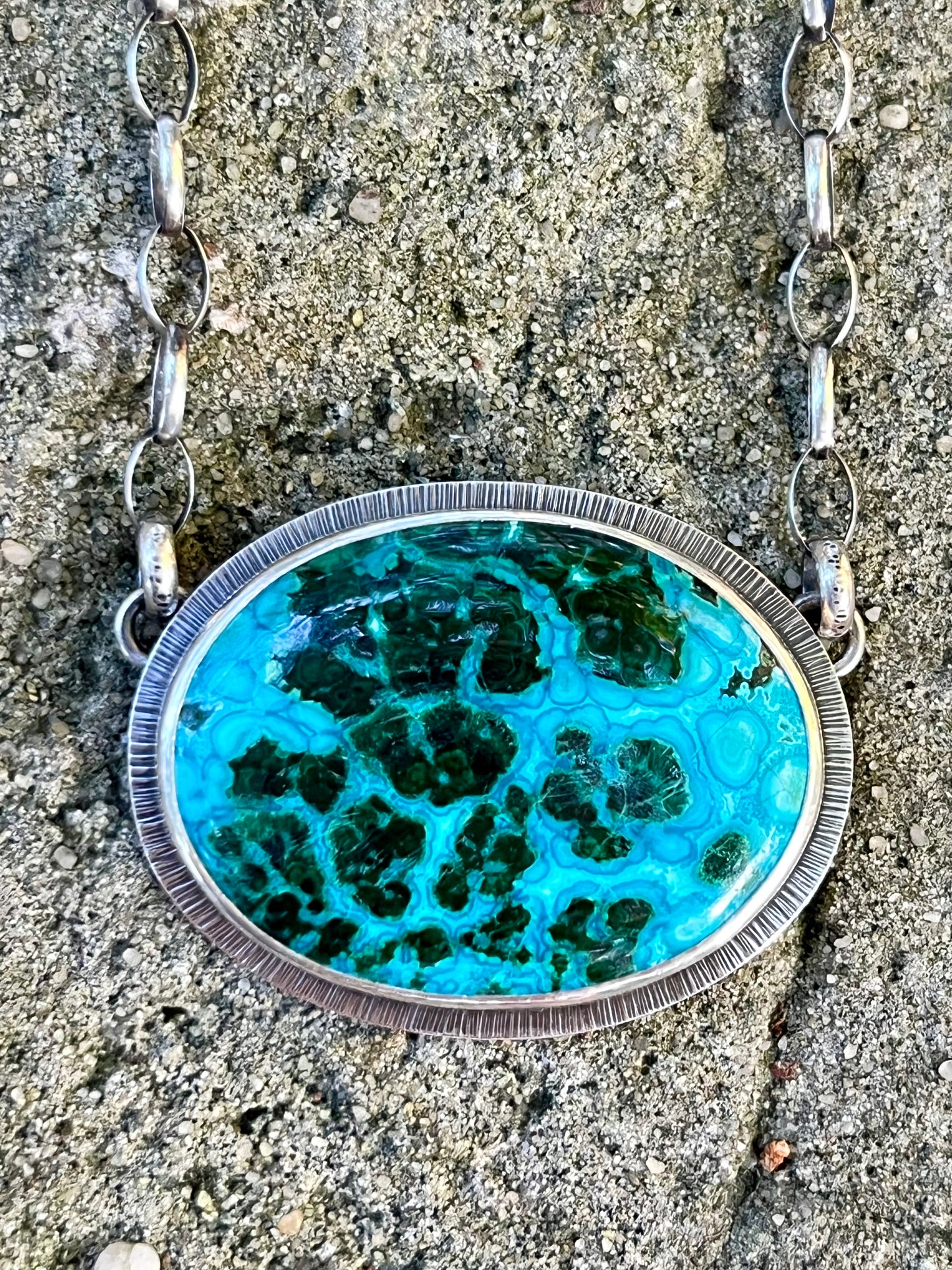 Chrysocolla & Malachite Necklace