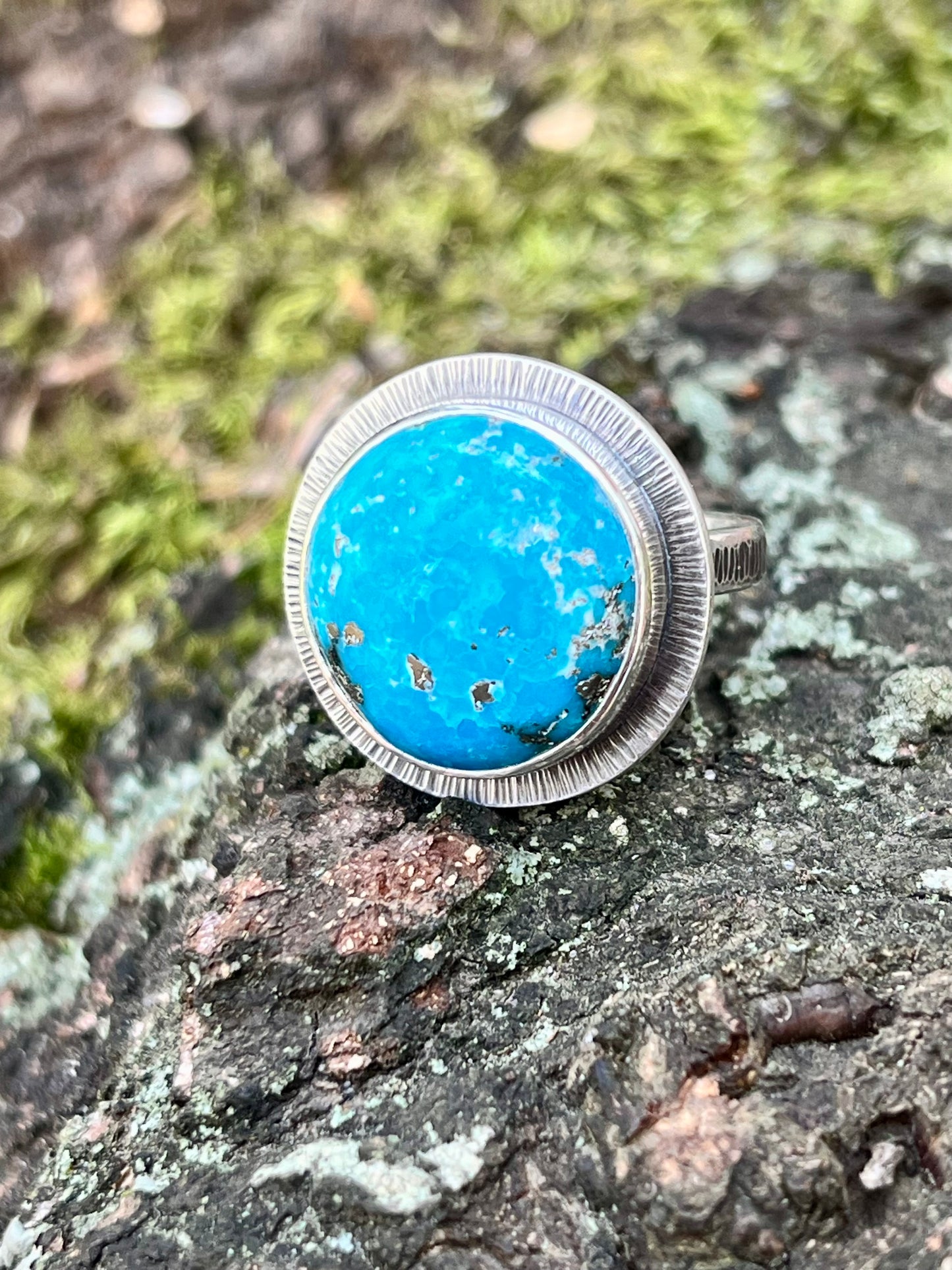 Persian Turquoise Round Ring