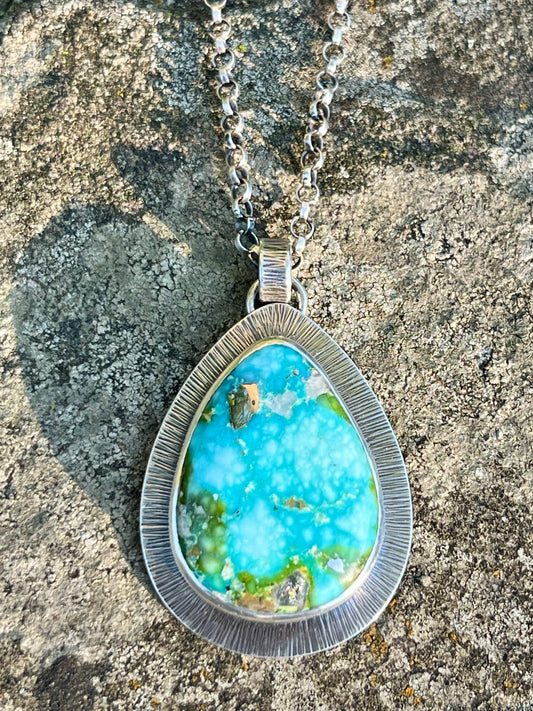 Sonoran Gold Turquoise Necklace