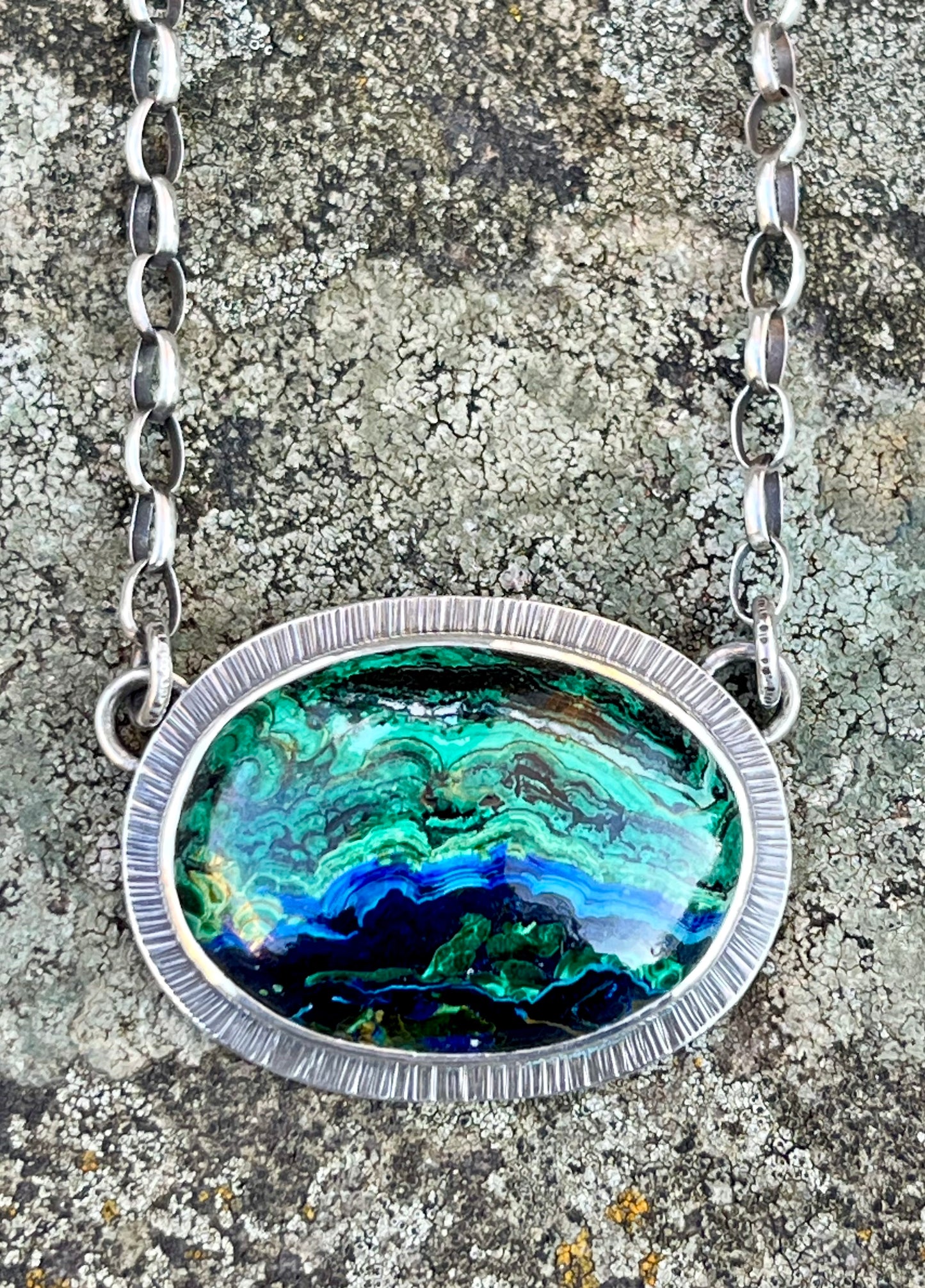Azurite & Malachite Necklace