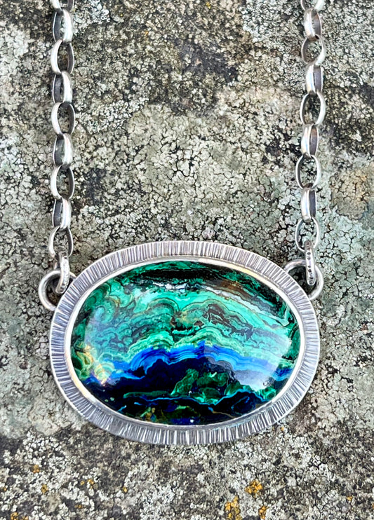 Azurite & Malachite Necklace