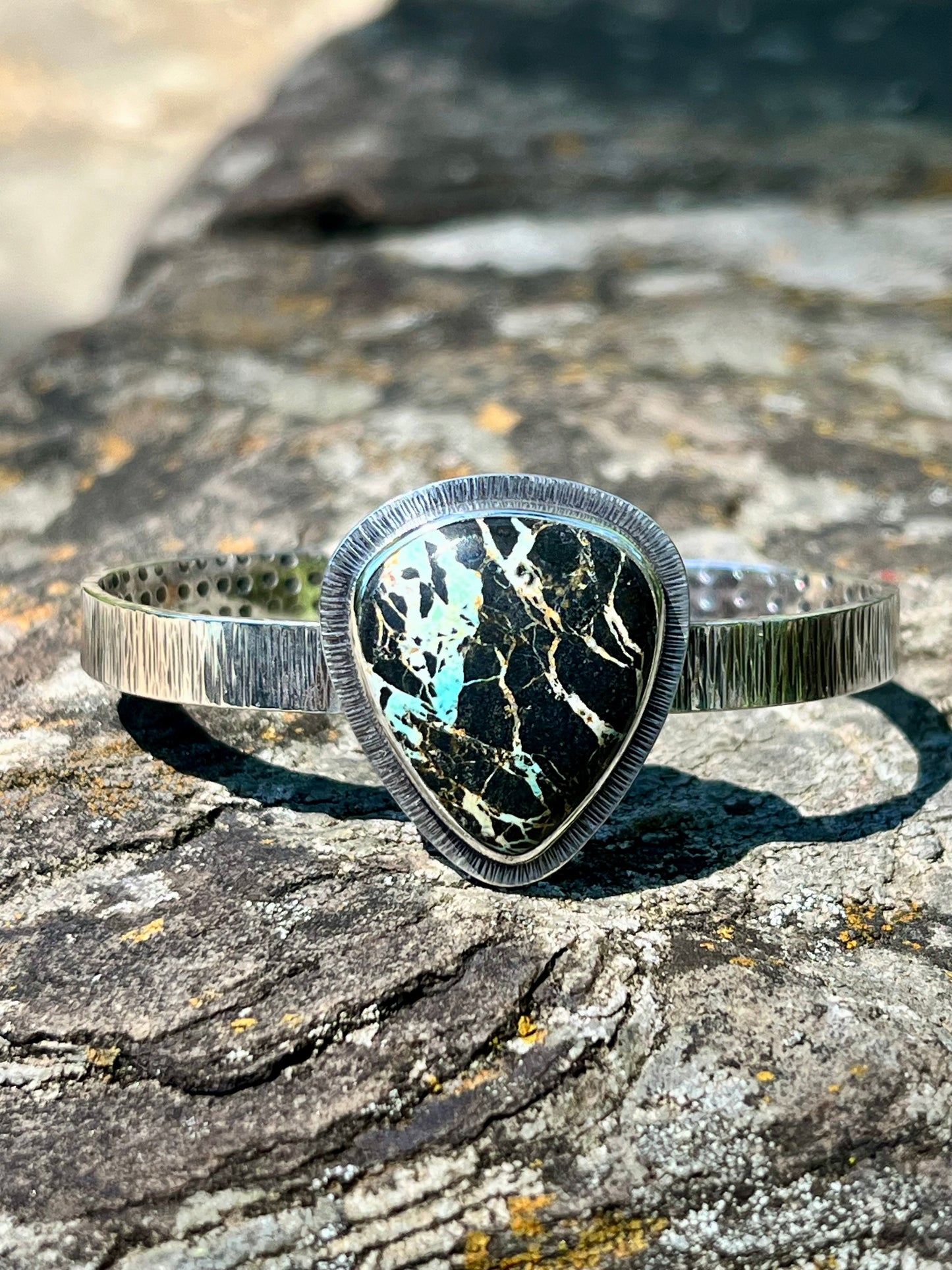 Blackjack Turquoise Cuff