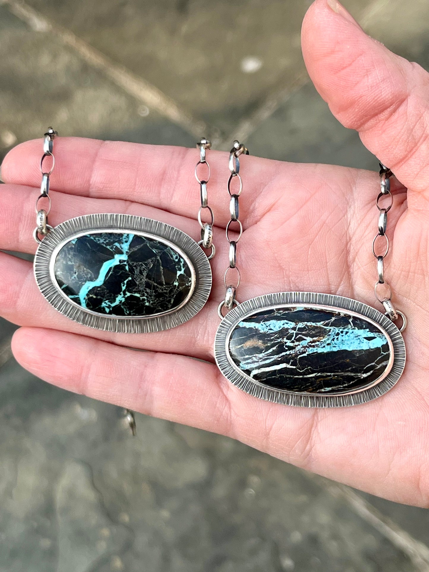 Mantis Turquoise Necklace