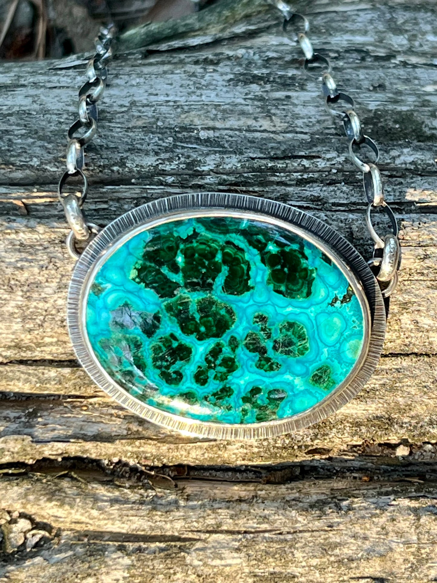 Chrysocolla & Malachite Necklace