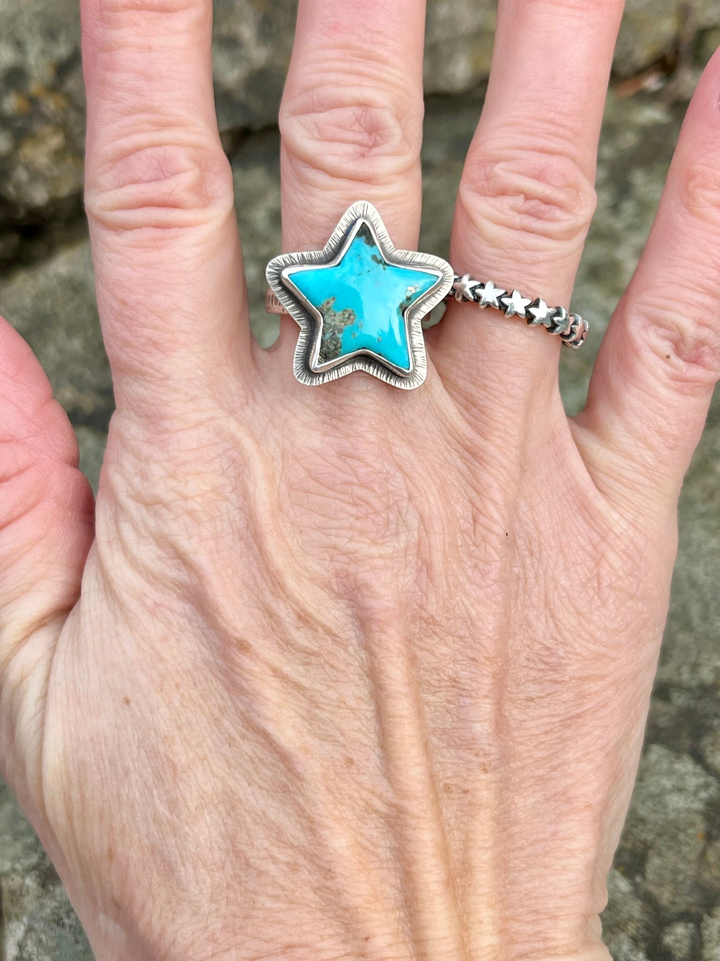 Sonora Turquoise Star Ring