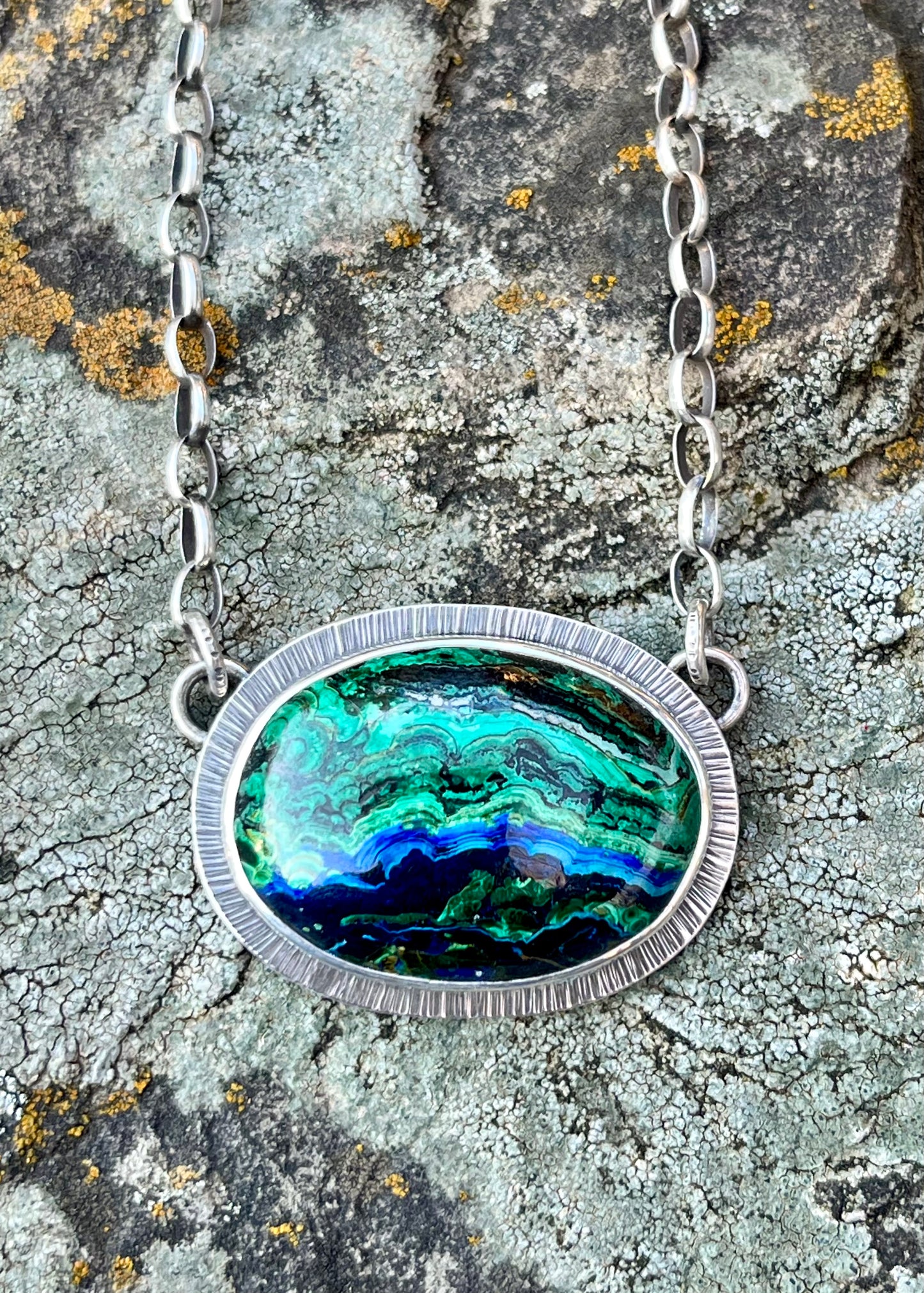 Azurite & Malachite Necklace