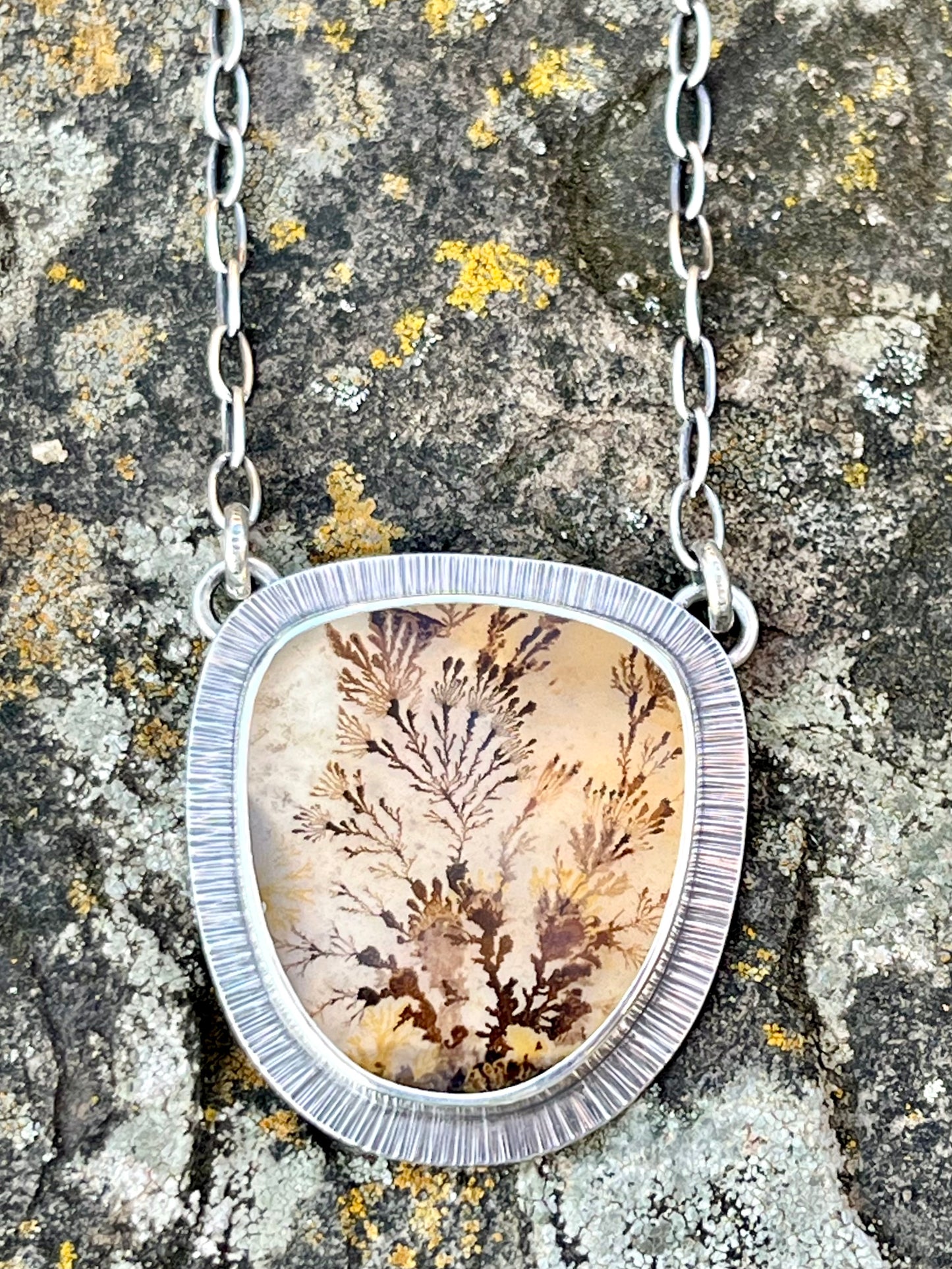Dendritic Agate Necklace
